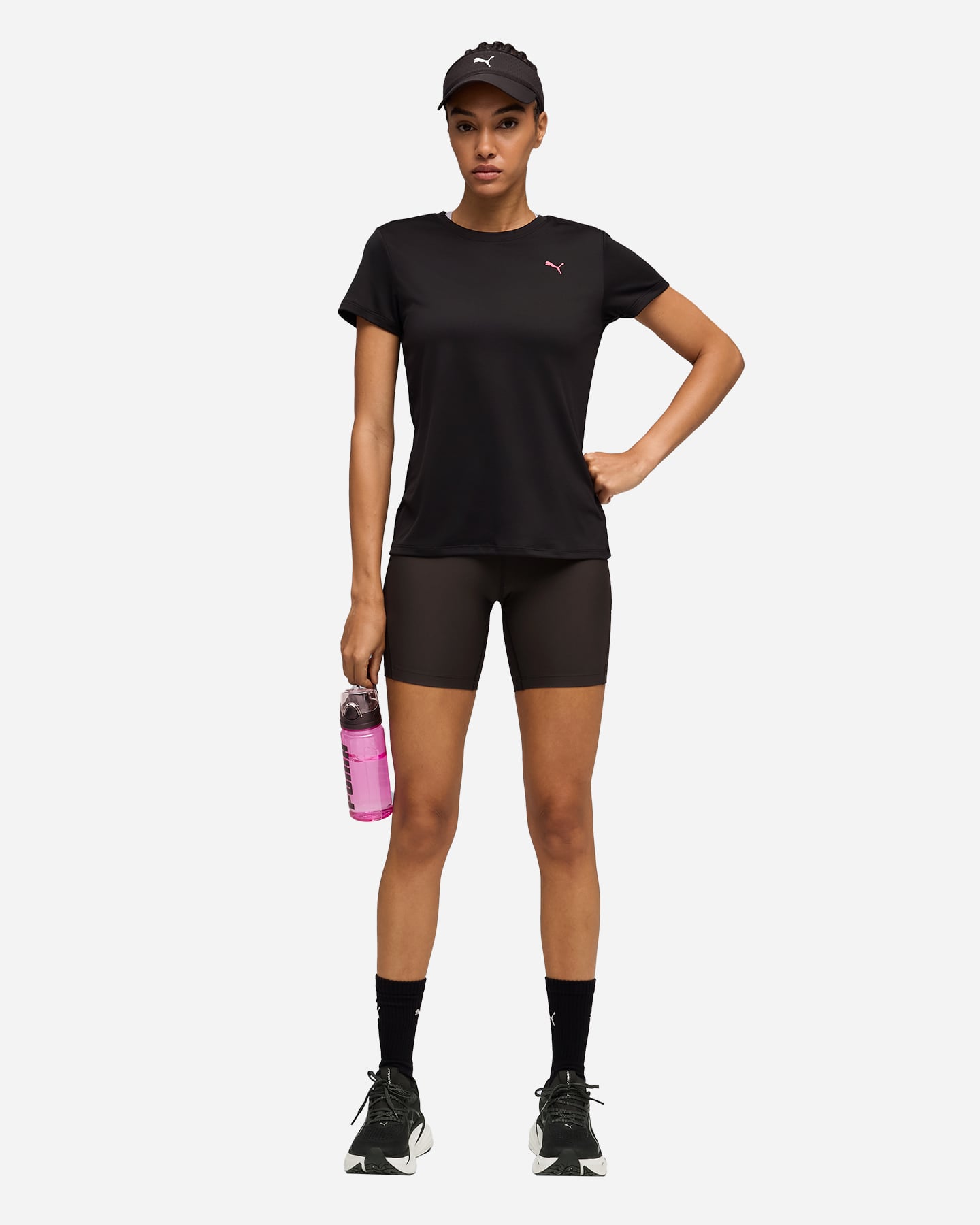 Short running PUMA DREAMRUN 7 W - Nero - 4 | Cisalfa Sport