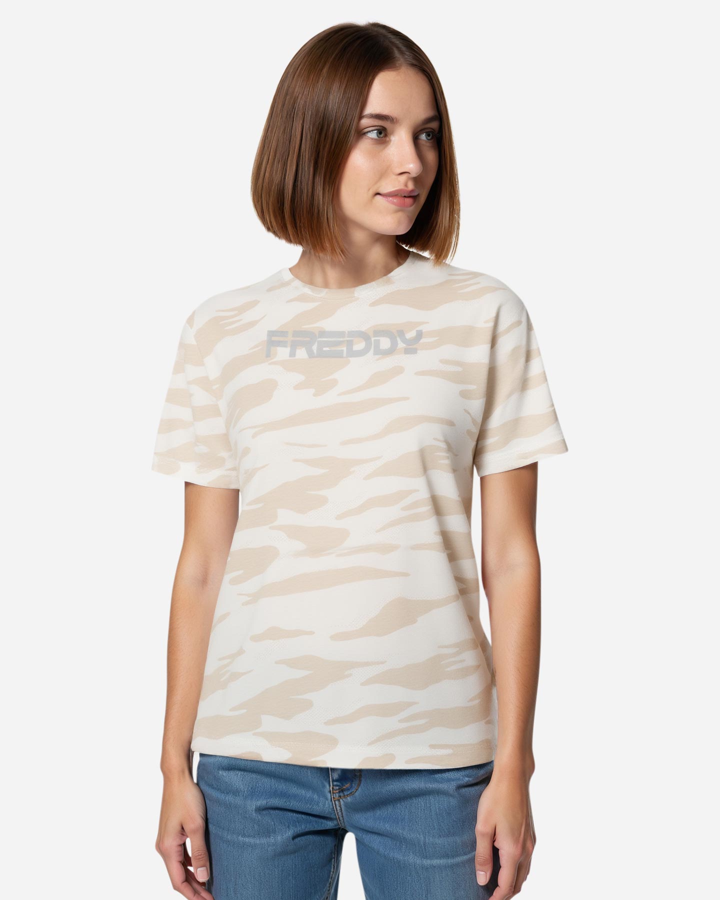 T-shirt FREDDY BIG LOGO W - Bianco - 3 | Cisalfa Sport