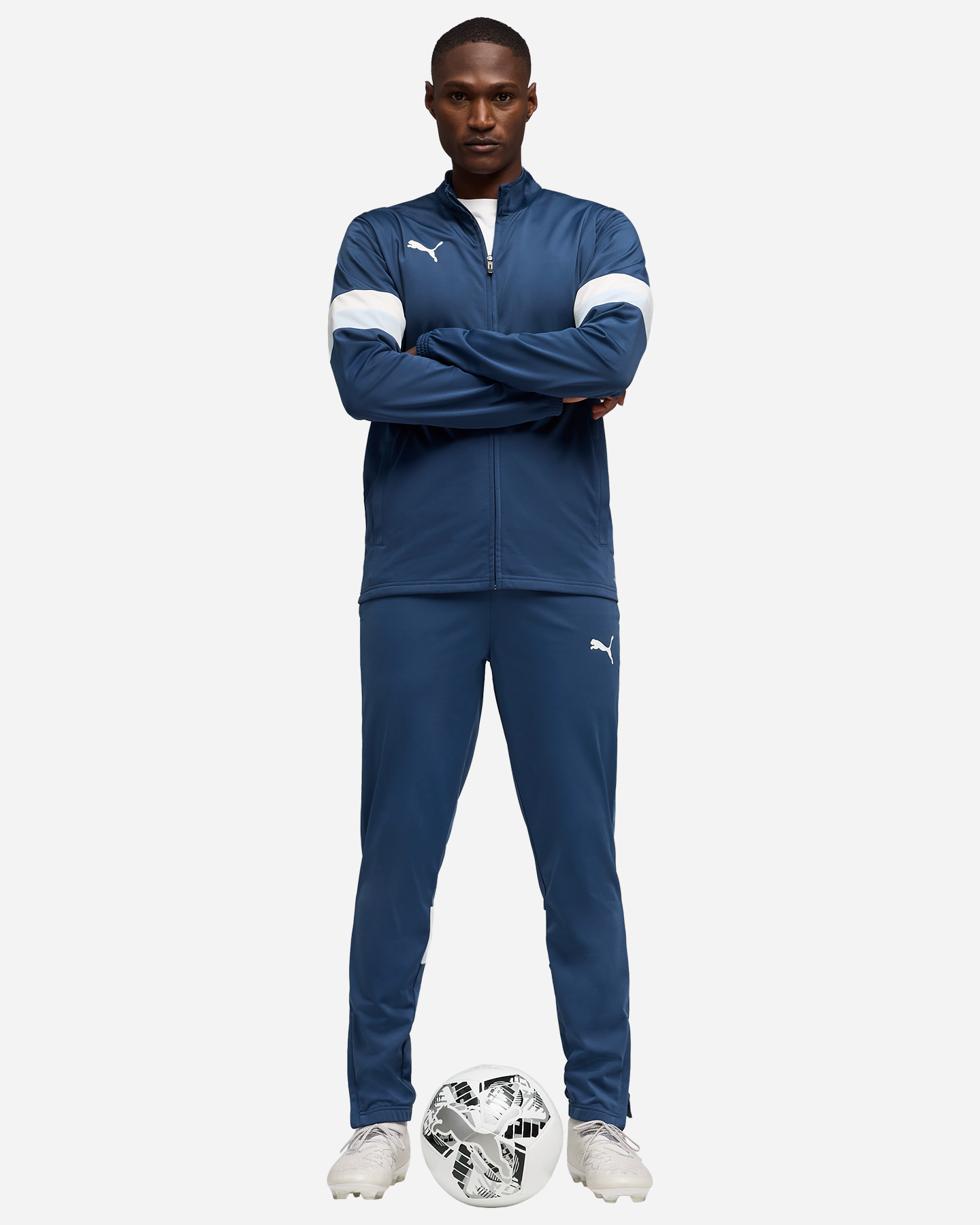 Tuta calcio PUMA INDIVIDUALRISE M - Blu - 3 | Cisalfa Sport