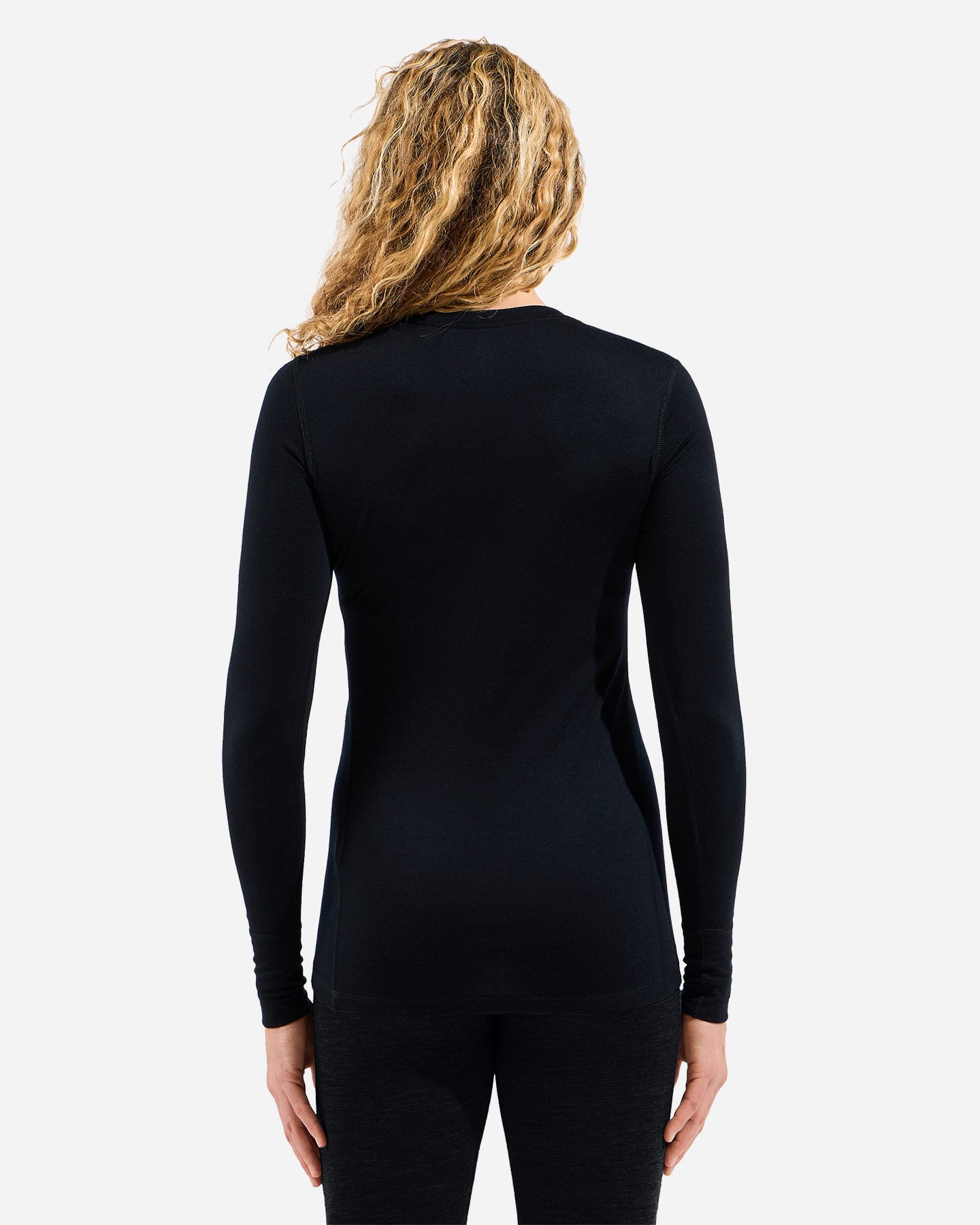 Maglia intimo tecnico ODLO MERINO 200 W - Nero - 3 | Cisalfa Sport