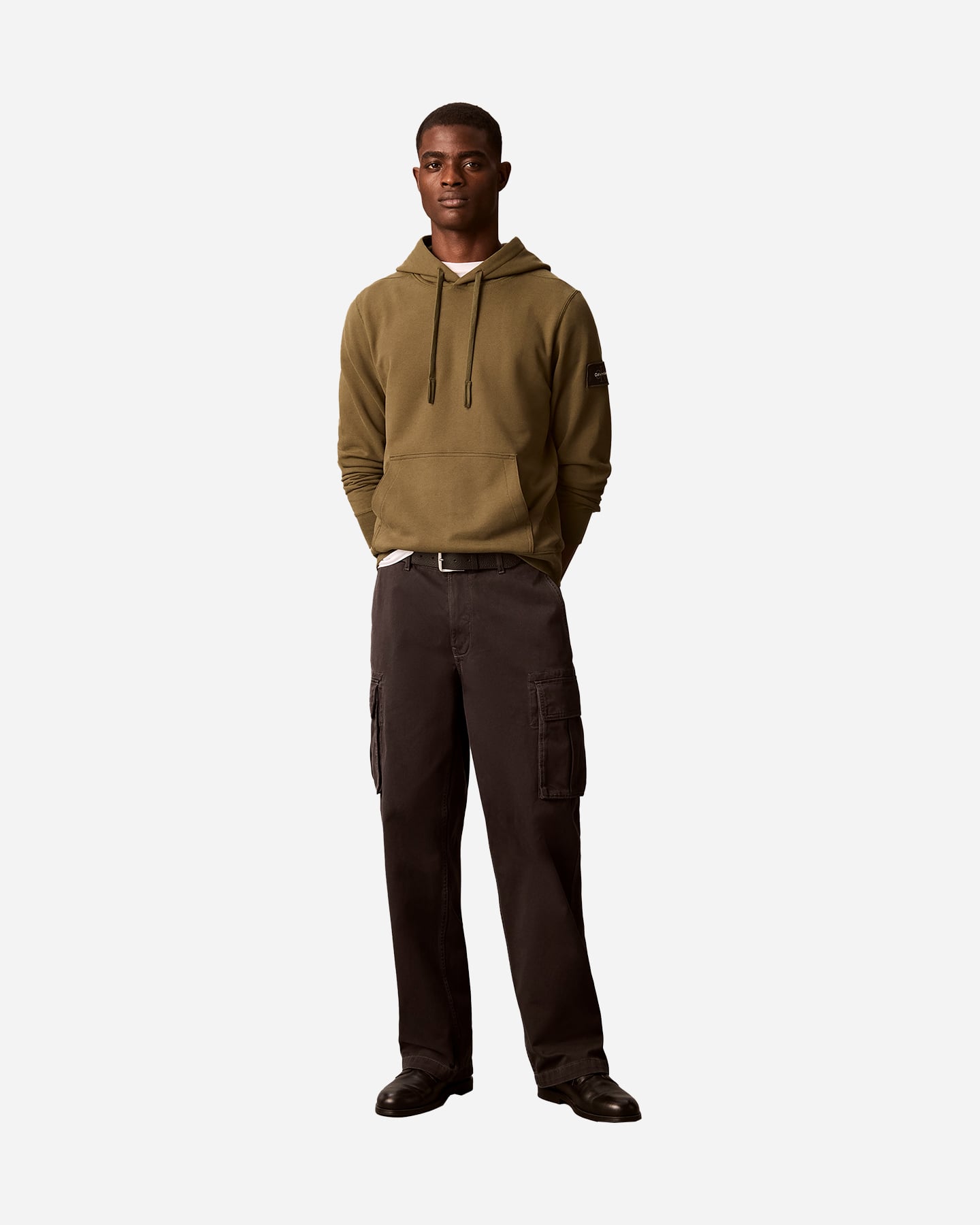 Felpa CALVIN KLEIN JEANS TERRY M - Verde - 3 | Cisalfa Sport