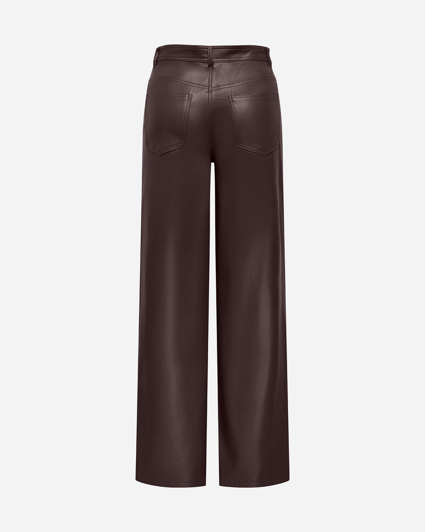 Pantalone ONLY SMOOTH HW FAUX WIDE W - Marrone - 1 | Cisalfa Sport