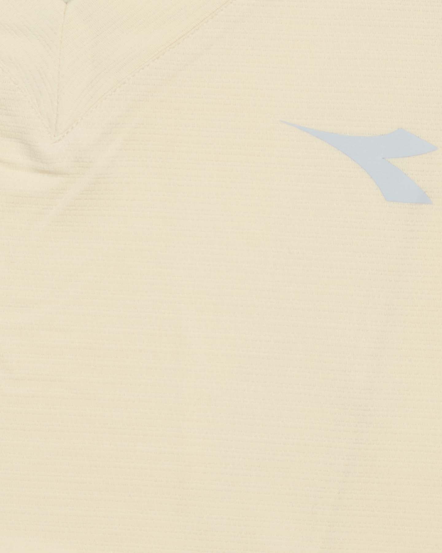 T-shirt tennis DIADORA FIBRAZERO W - Beige - 2 | Cisalfa Sport