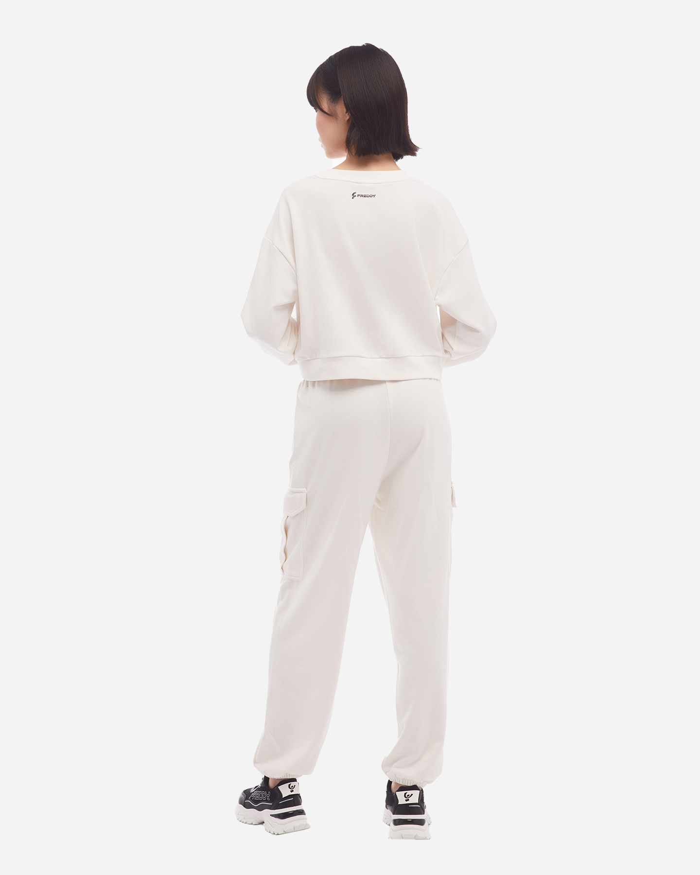Pantalone FREDDY CARGO W - Bianco - 3 | Cisalfa Sport