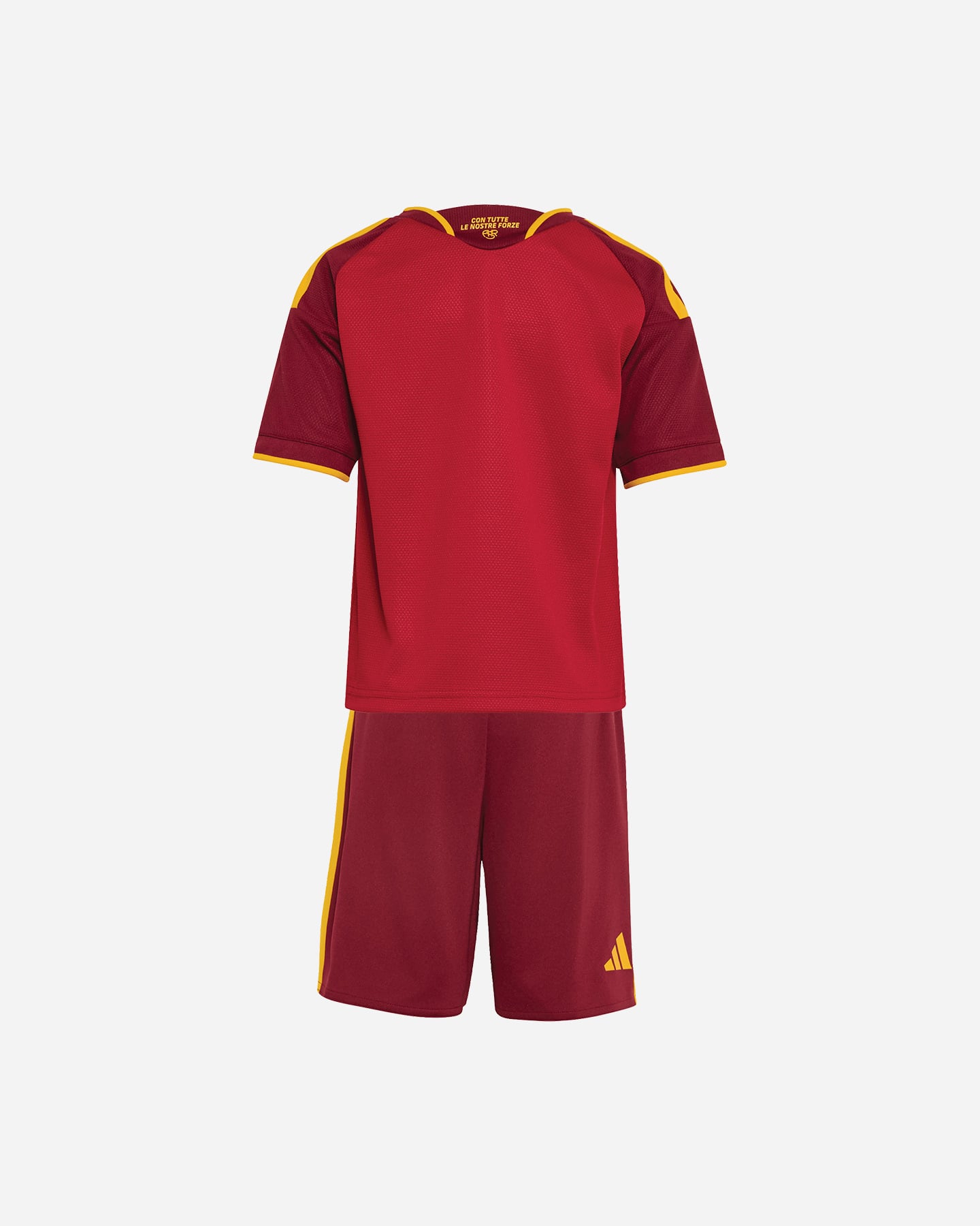 Abbigliamento calcio ufficiale ADIDAS MINIKIT AS ROMA HOME 26-27 JR - Rosso - 1 | Cisalfa Sport