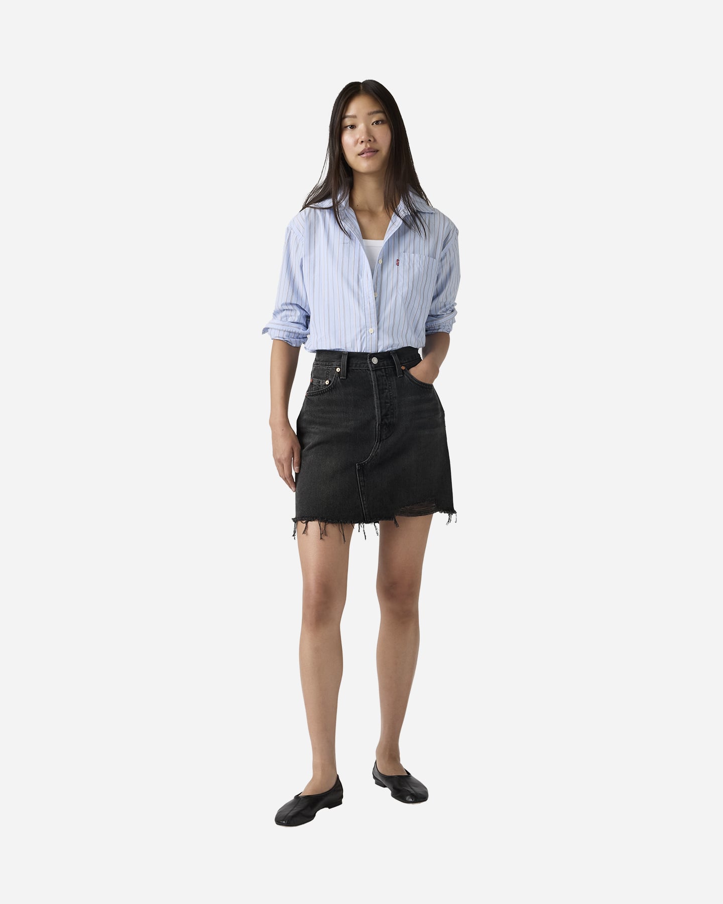 Gonna LEVI'S DENIM W - Nero - 2 | Cisalfa Sport