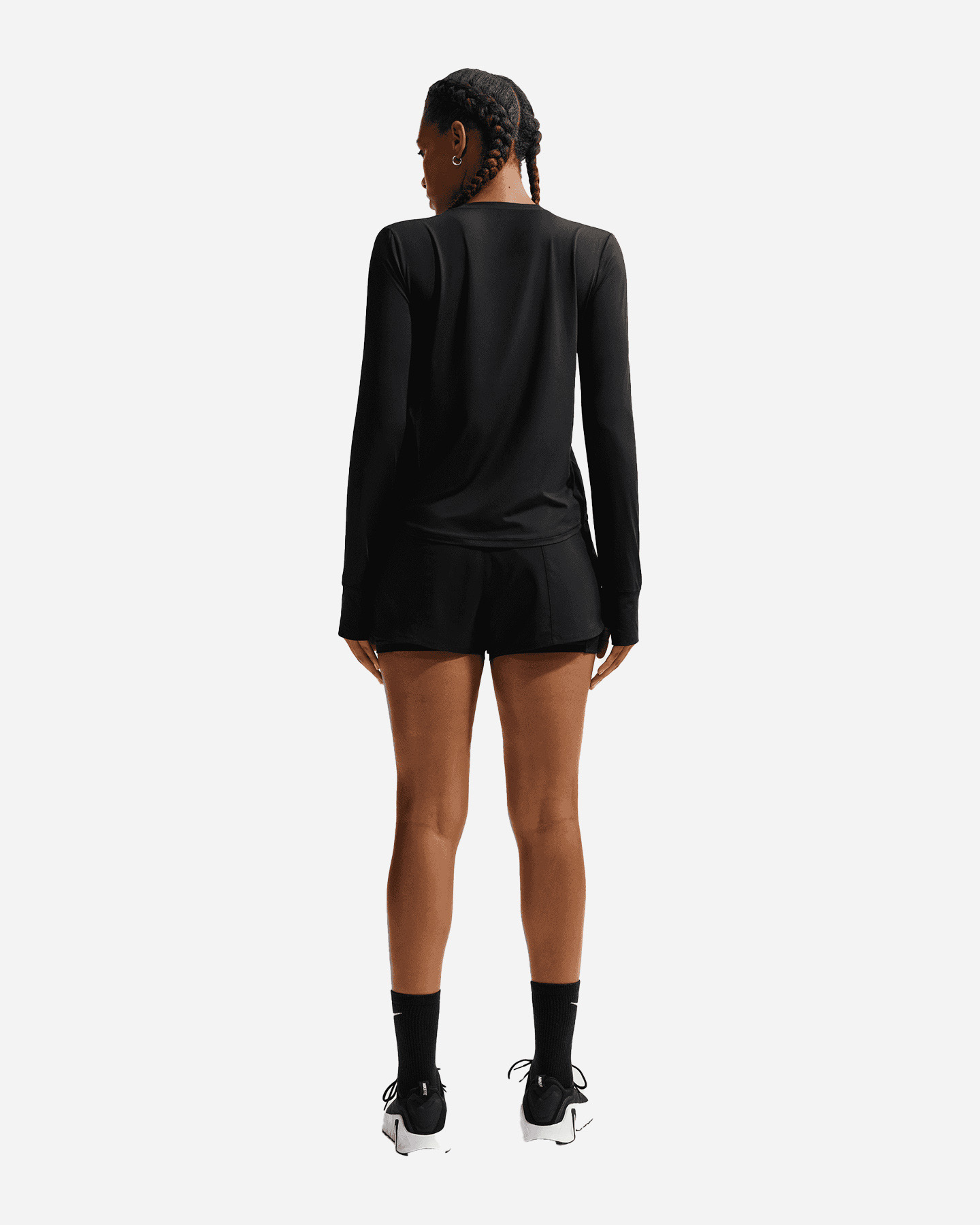 Short training NIKE ONE 2IN1 3IN W - Nero - 2 | Cisalfa Sport