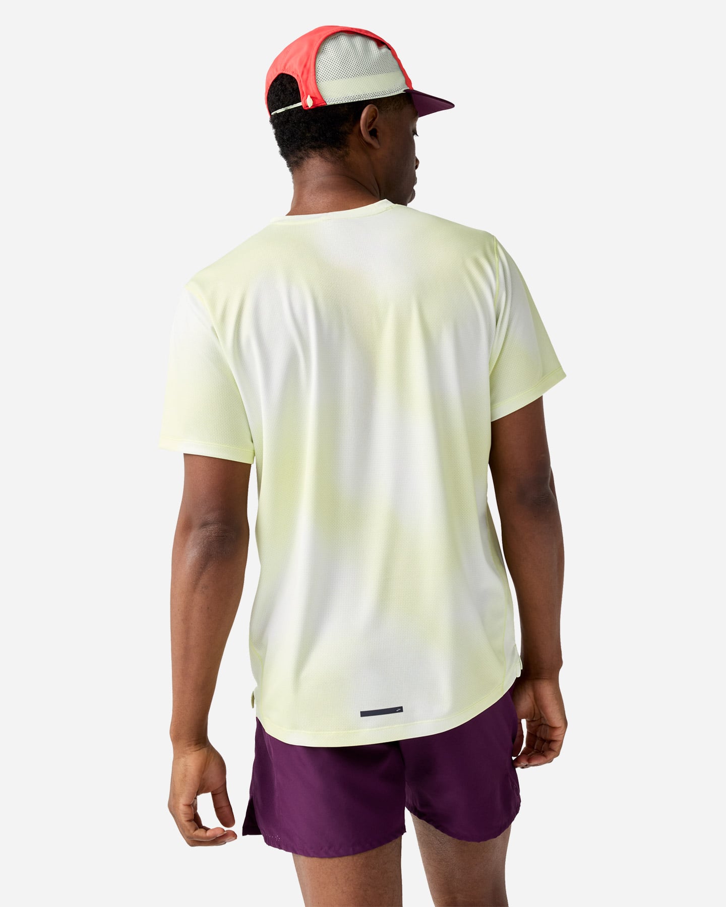T-shirt running BROOKS DASH M - Bianco - 1 | Cisalfa Sport