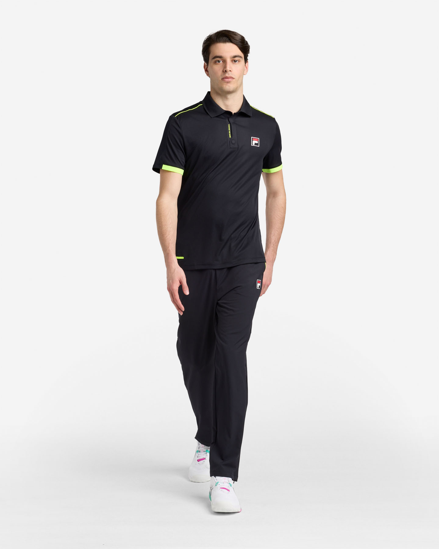 Polo tennis FILA TENNIS ESSENTIAL M - Nero - 2 | Cisalfa Sport