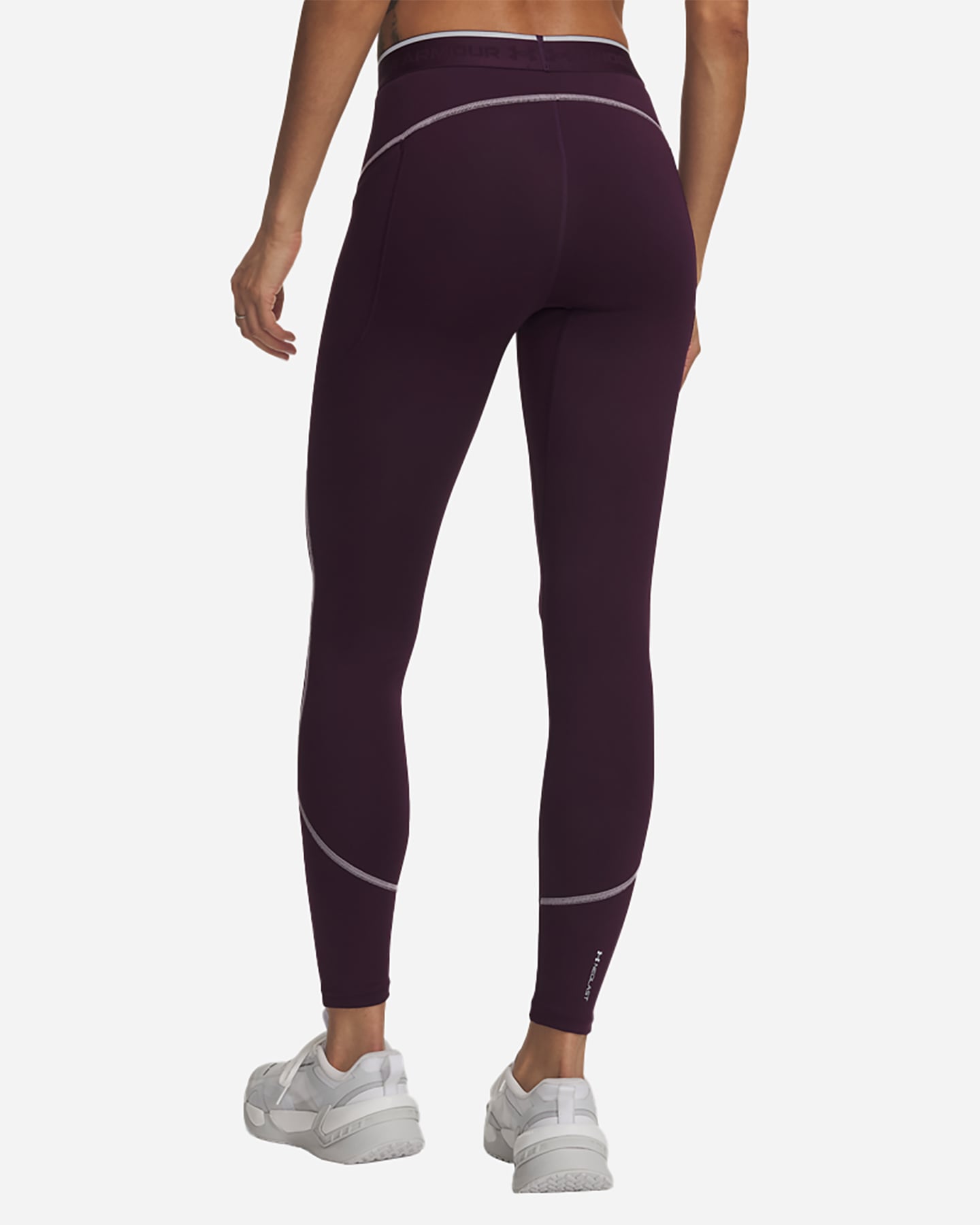 Leggings UNDER ARMOUR COLDGEAR ELITE W - Viola - 1 | Cisalfa Sport