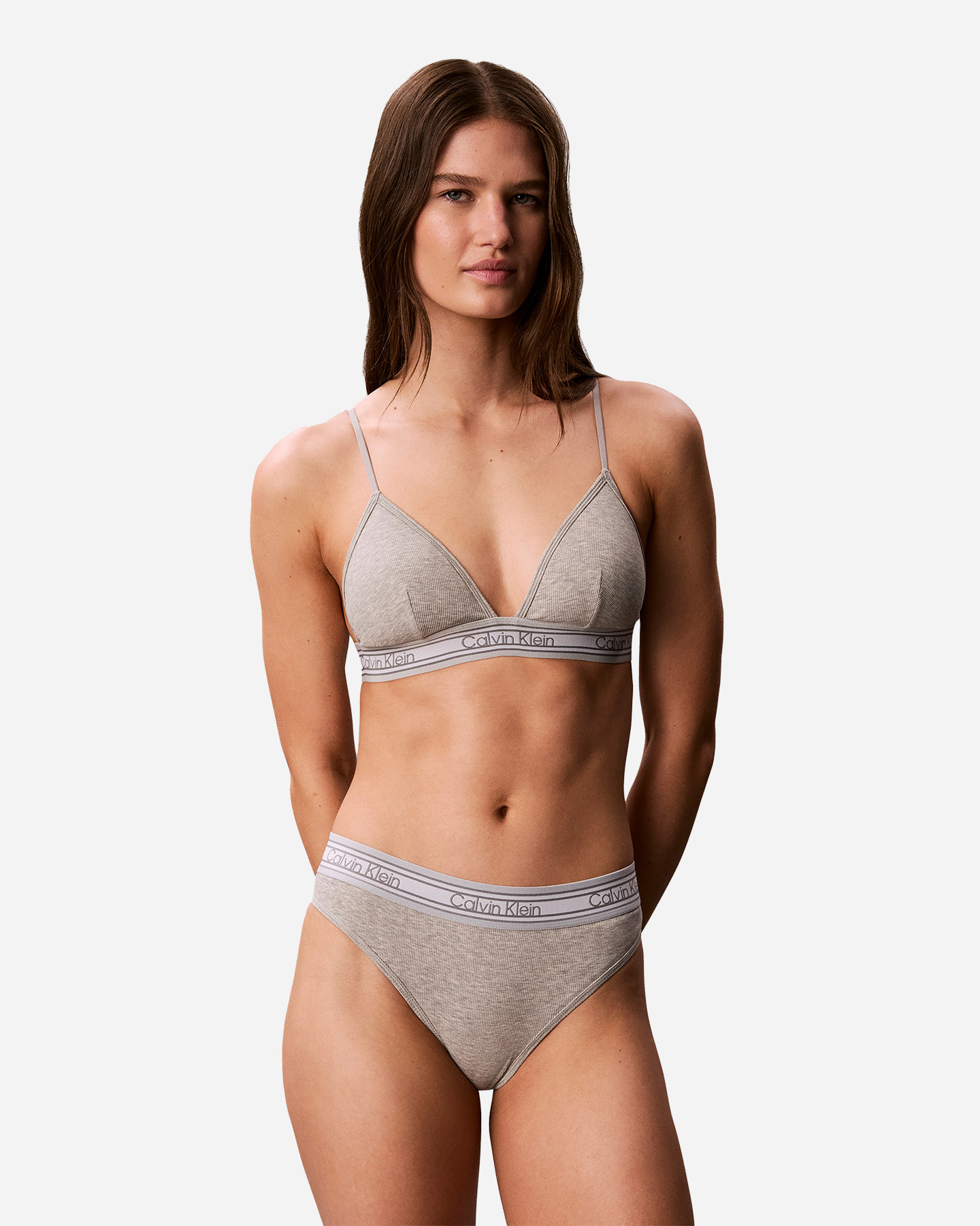 Reggiseno CALVIN KLEIN UNDERWEAR BASIC W - Grigio - 1 | Cisalfa Sport