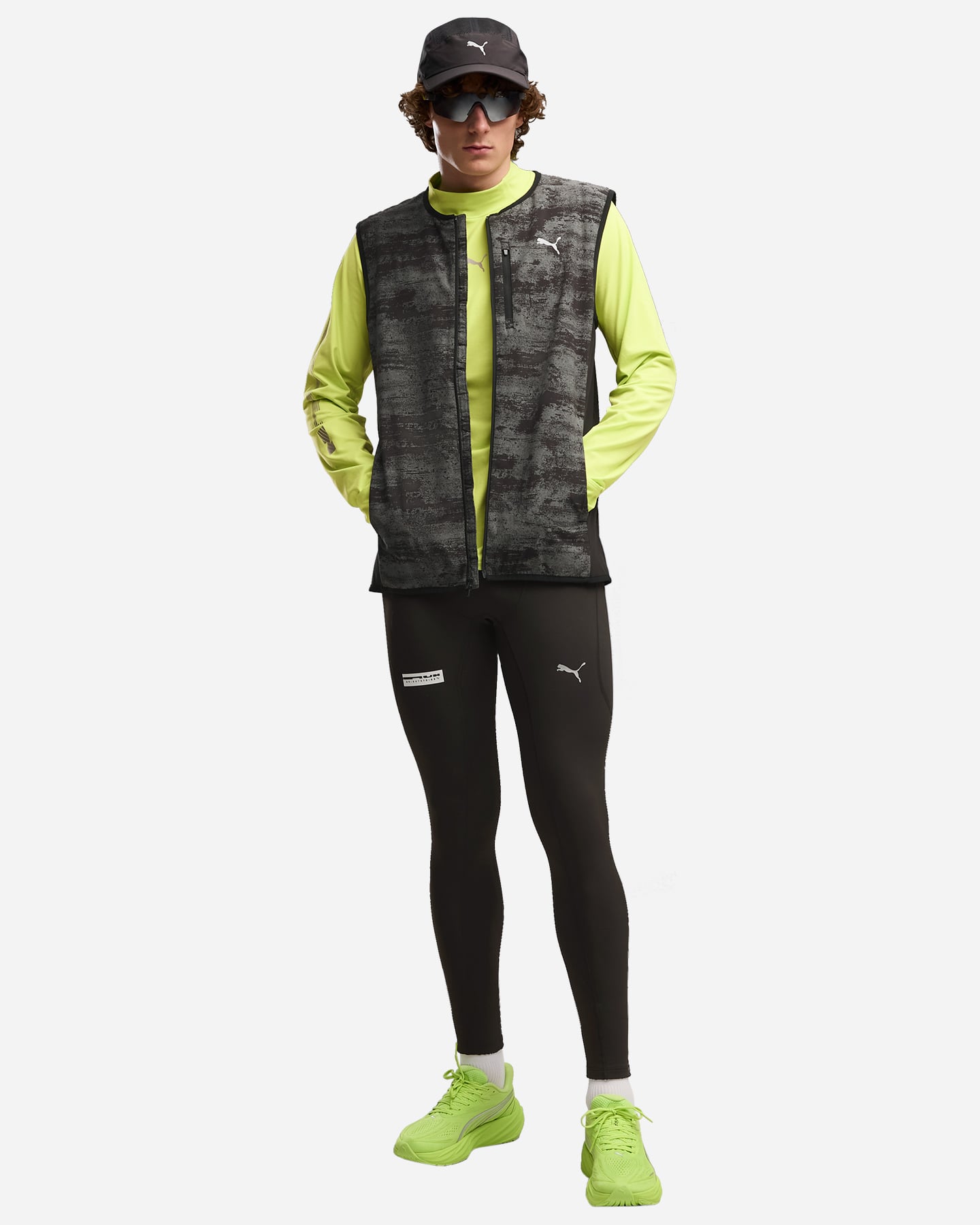 Fuseaux running PUMA BRIGHTSTRIDE M - Nero - 4 | Cisalfa Sport