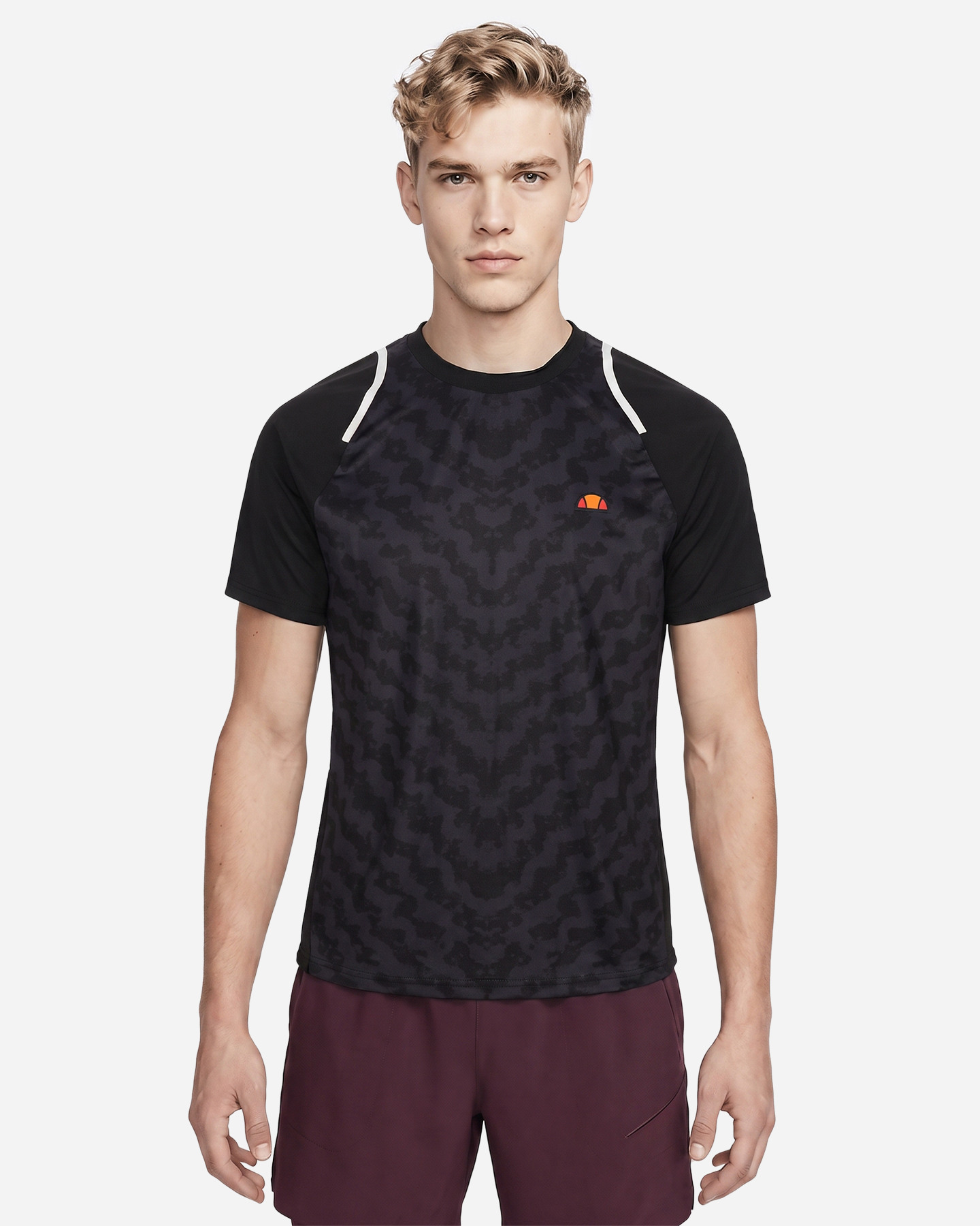 T-shirt tennis ELLESSE GIOCO M - Nero - 2 | Cisalfa Sport