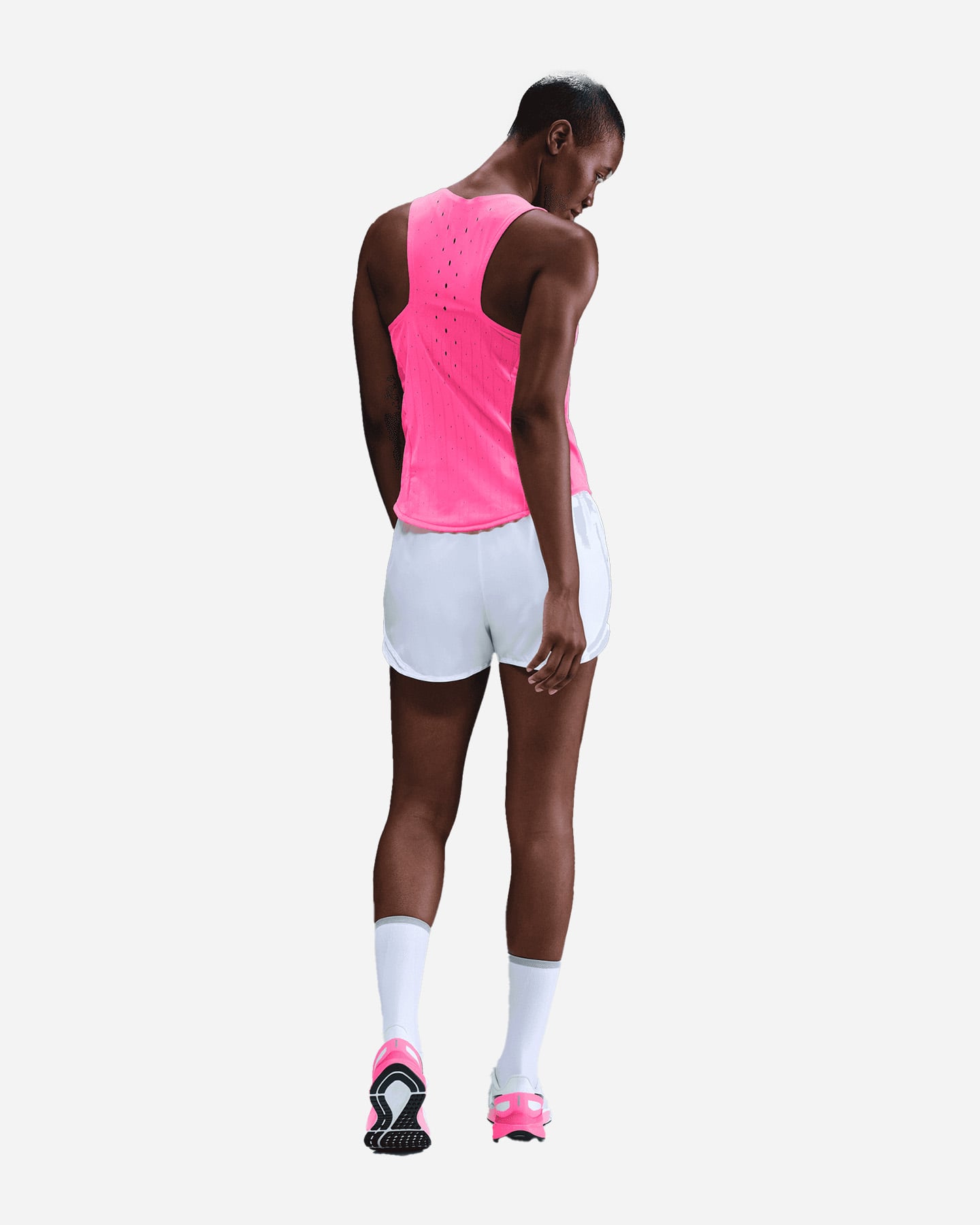 Canotta running NIKE AEROSWIFT W - Fucsia - 3 | Cisalfa Sport