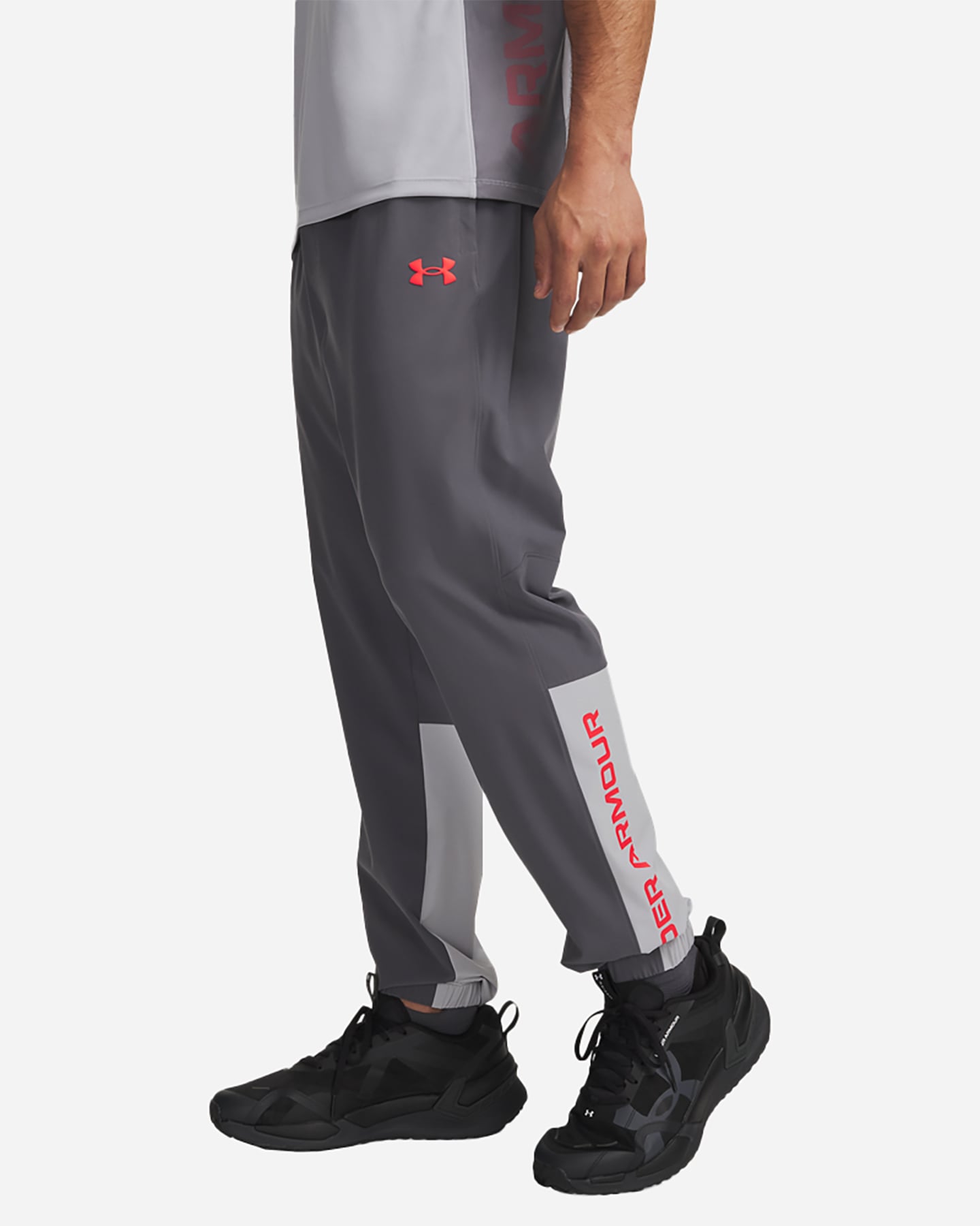 Pantalone training UNDER ARMOUR TECH UTILITY M - Grigio - 1 | Cisalfa Sport
