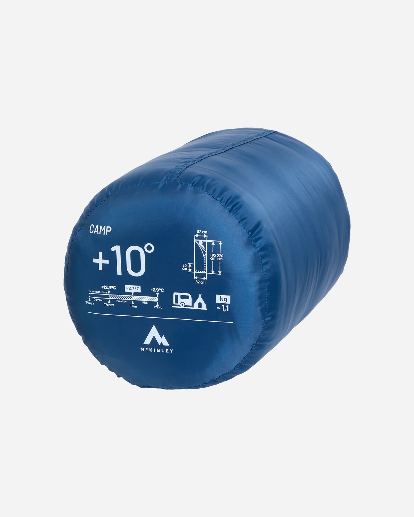 Sacco a pelo sintetico MCKINLEY CAMP III 10  - Blu - 2 | Cisalfa Sport