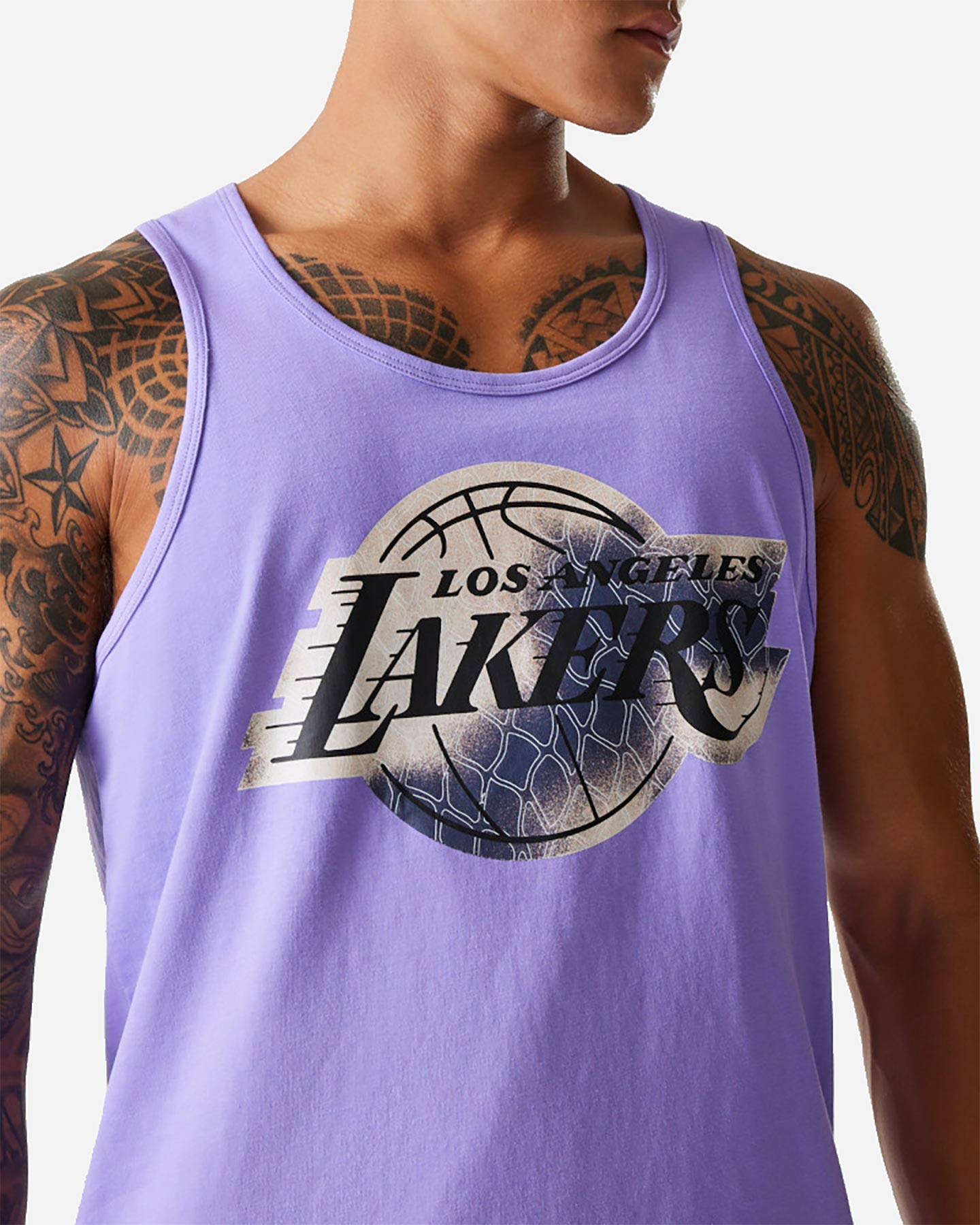 Canotta basket NEW ERA INFILL LAKERS M - Viola - 3 | Cisalfa Sport