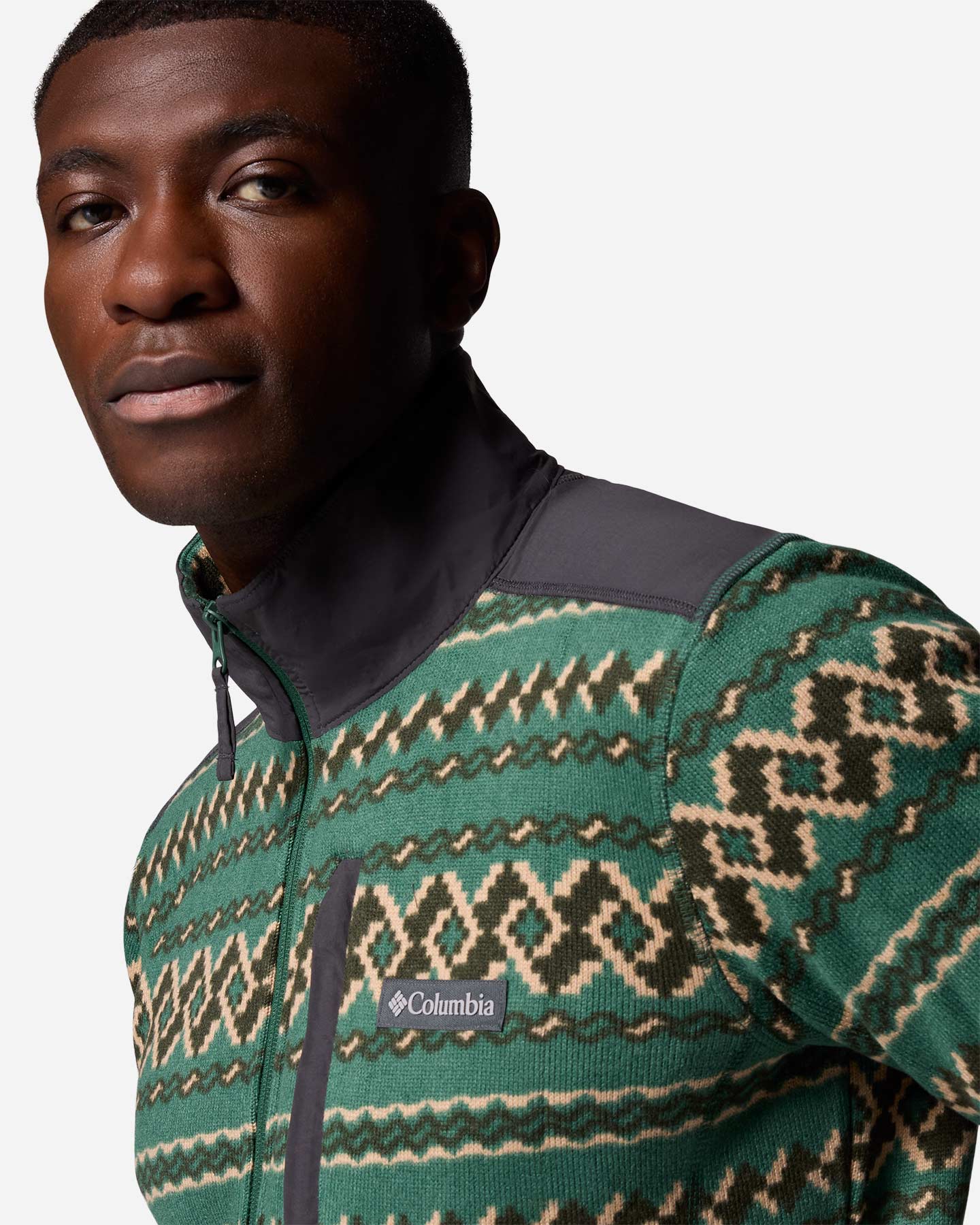 Pile COLUMBIA SWEATER II M - Verde - 3 | Cisalfa Sport