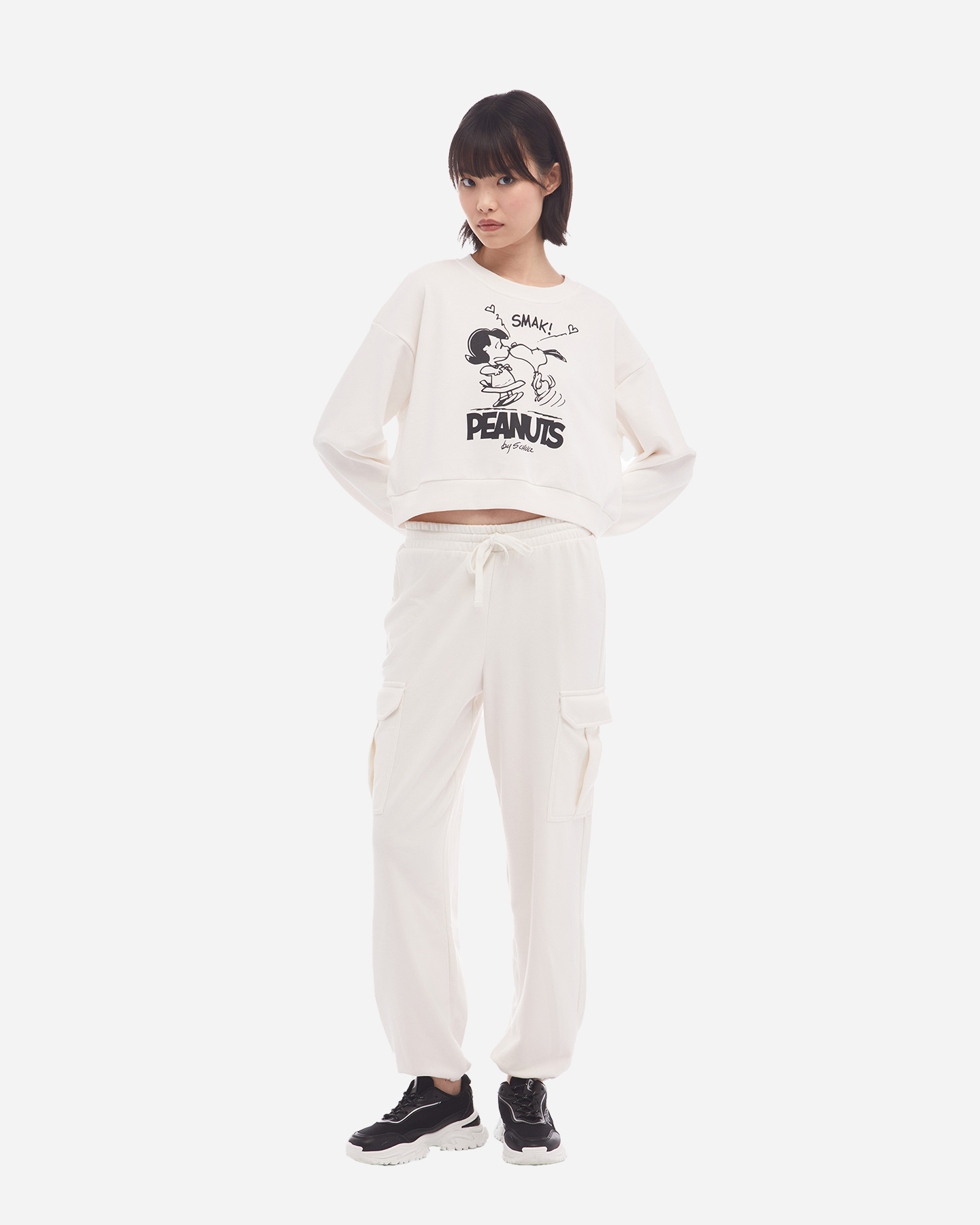 Pantalone FREDDY CARGO W - Bianco - 2 | Cisalfa Sport