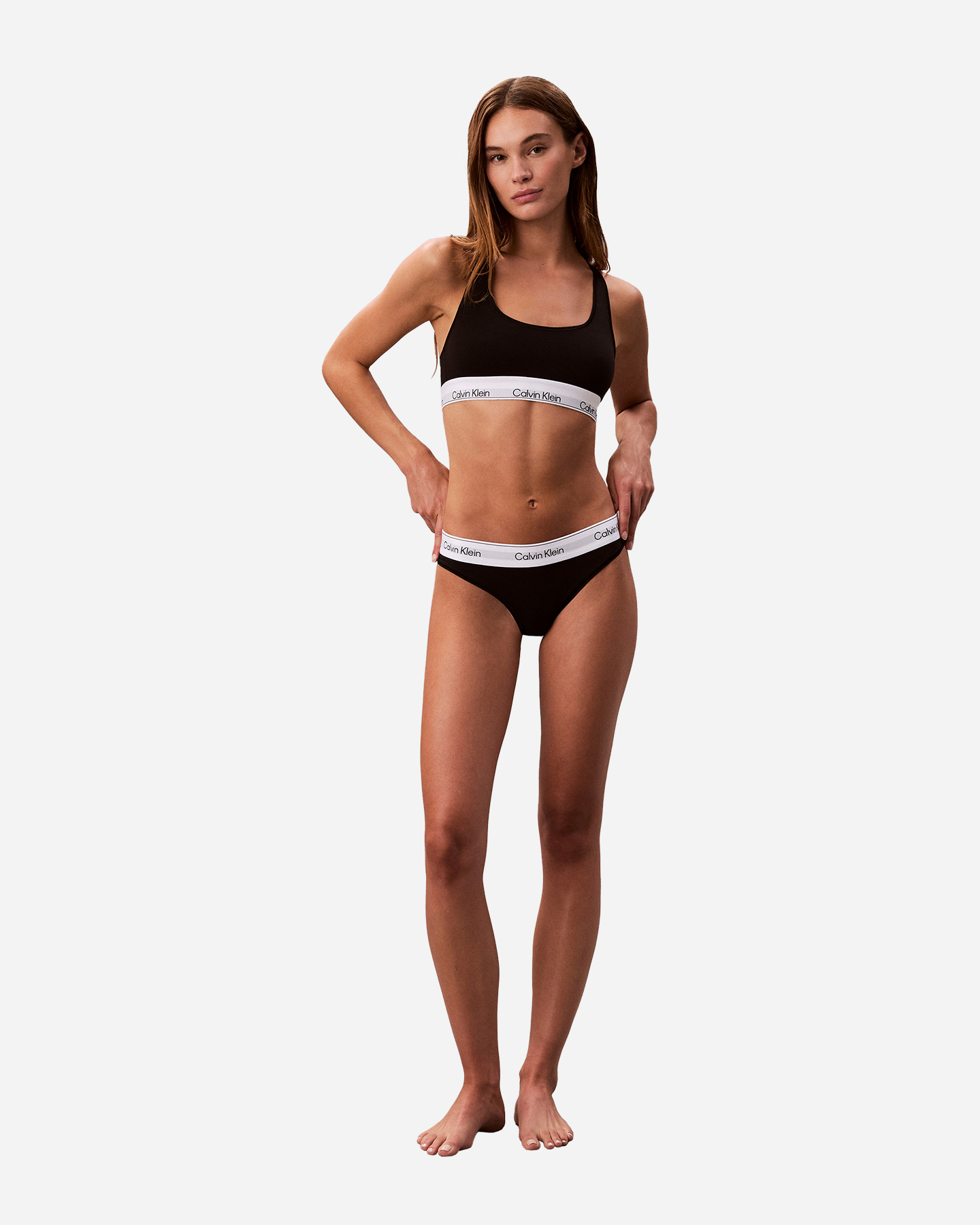 Reggiseno CALVIN KLEIN UNDERWEAR BRALETTE UNLINED W - Nero - 4 | Cisalfa Sport