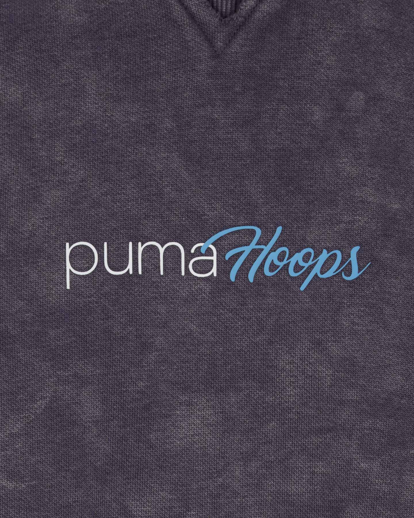 Felpa PUMA HOOPS II M - Blu - 2 | Cisalfa Sport