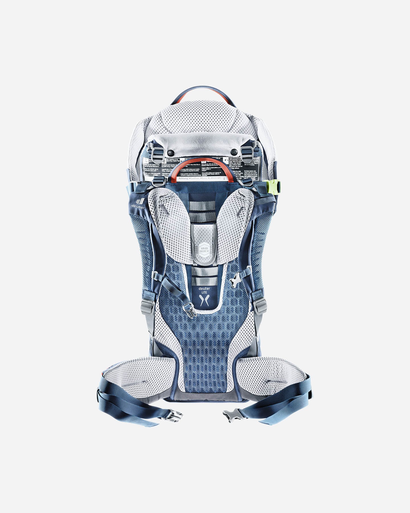 Zaino portabambino DEUTER KID COMFORT ACTIVE KC SUN ROOF - Blu - 4 | Cisalfa Sport
