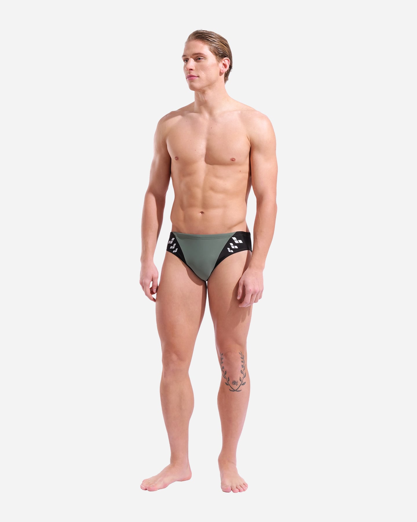 Slip piscina ARENA STEPLOGO M - Verde - 2 | Cisalfa Sport