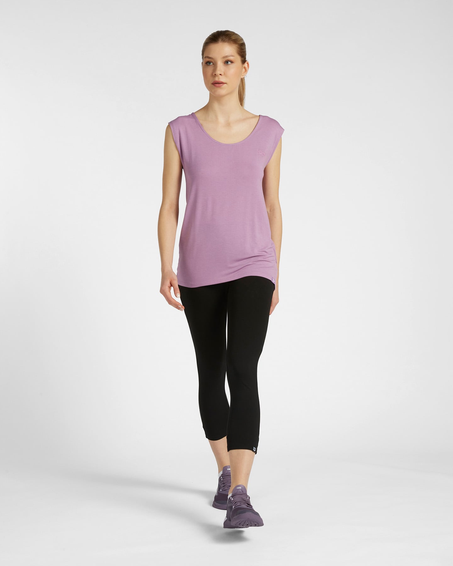 T-shirt training ARENA YOGA W - Lilla - 3 | Cisalfa Sport