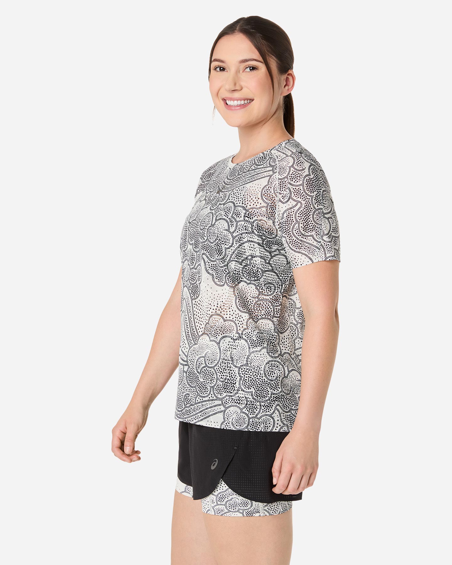 T-shirt running ASICS METARUN W - Beige - 1 | Cisalfa Sport