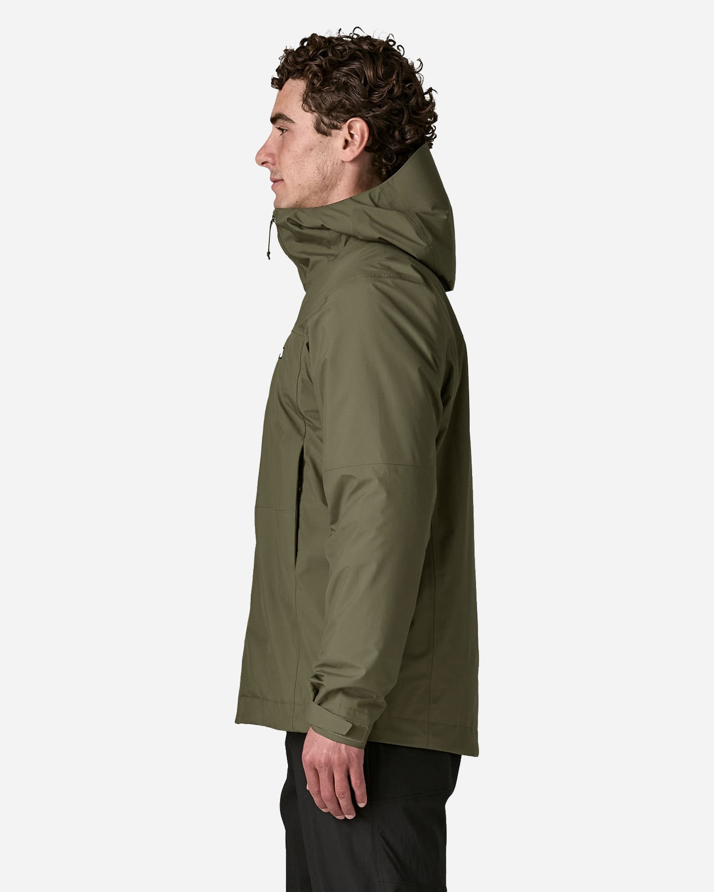 Giacca outdoor PATAGONIA INSULATED BOULDER FORK RAIN M - Verde - 1 | Cisalfa Sport