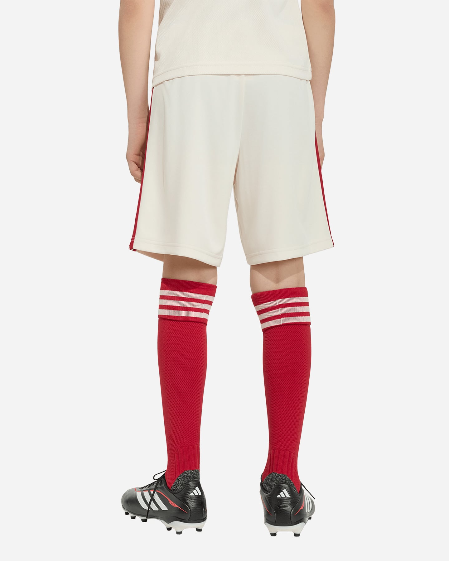 Pantaloncini calcio ufficiali ADIDAS AS ROMA AWAY 26-27 JR - Bianco - 3 | Cisalfa Sport