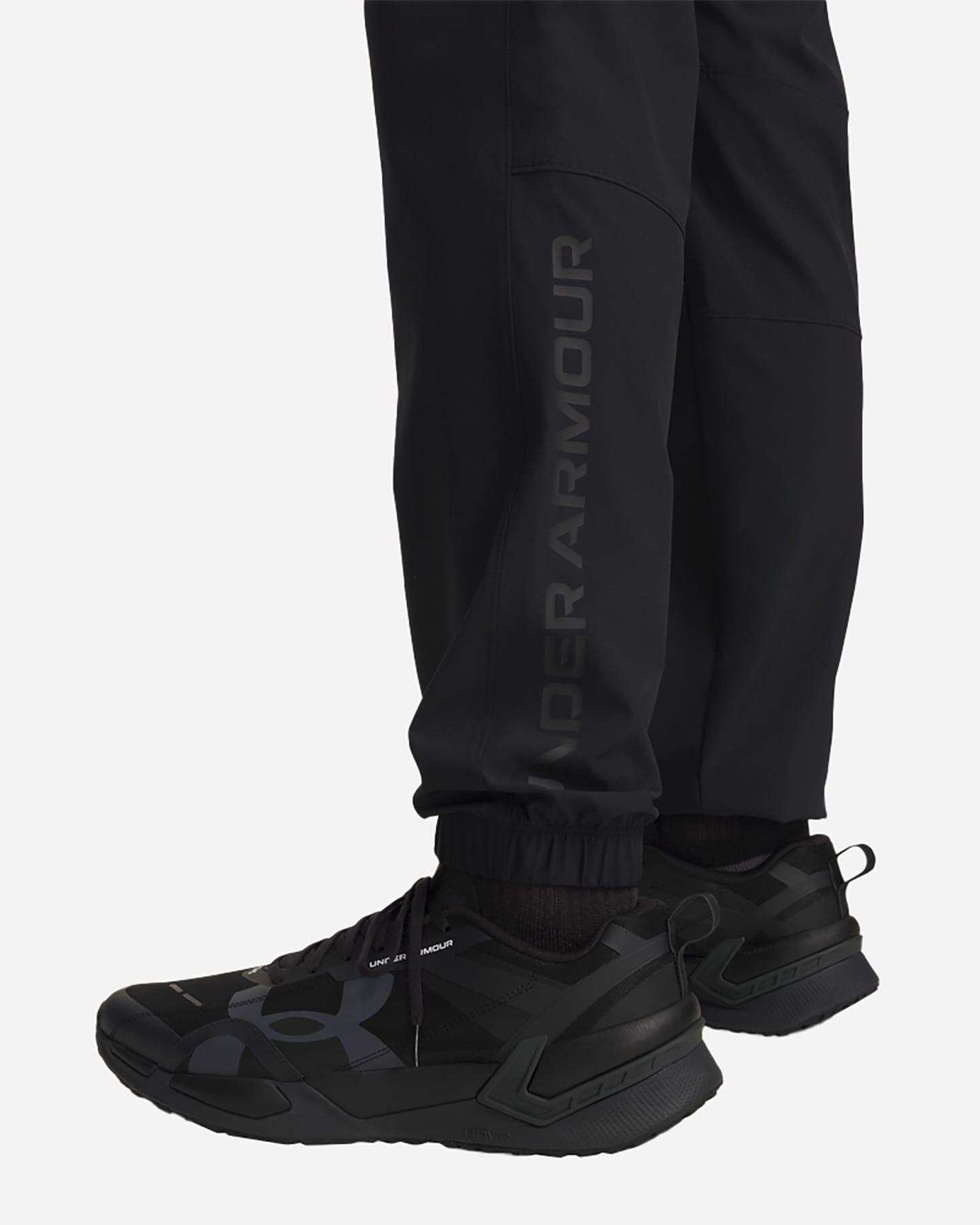 Pantalone training UNDER ARMOUR TECH UTILITY M - Nero - 4 | Cisalfa Sport