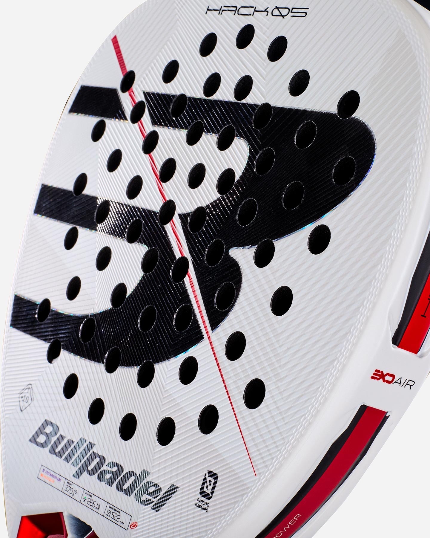 Racchetta padel performance BULLPADEL HACK 05 27 - Color mix - 4 | Cisalfa Sport