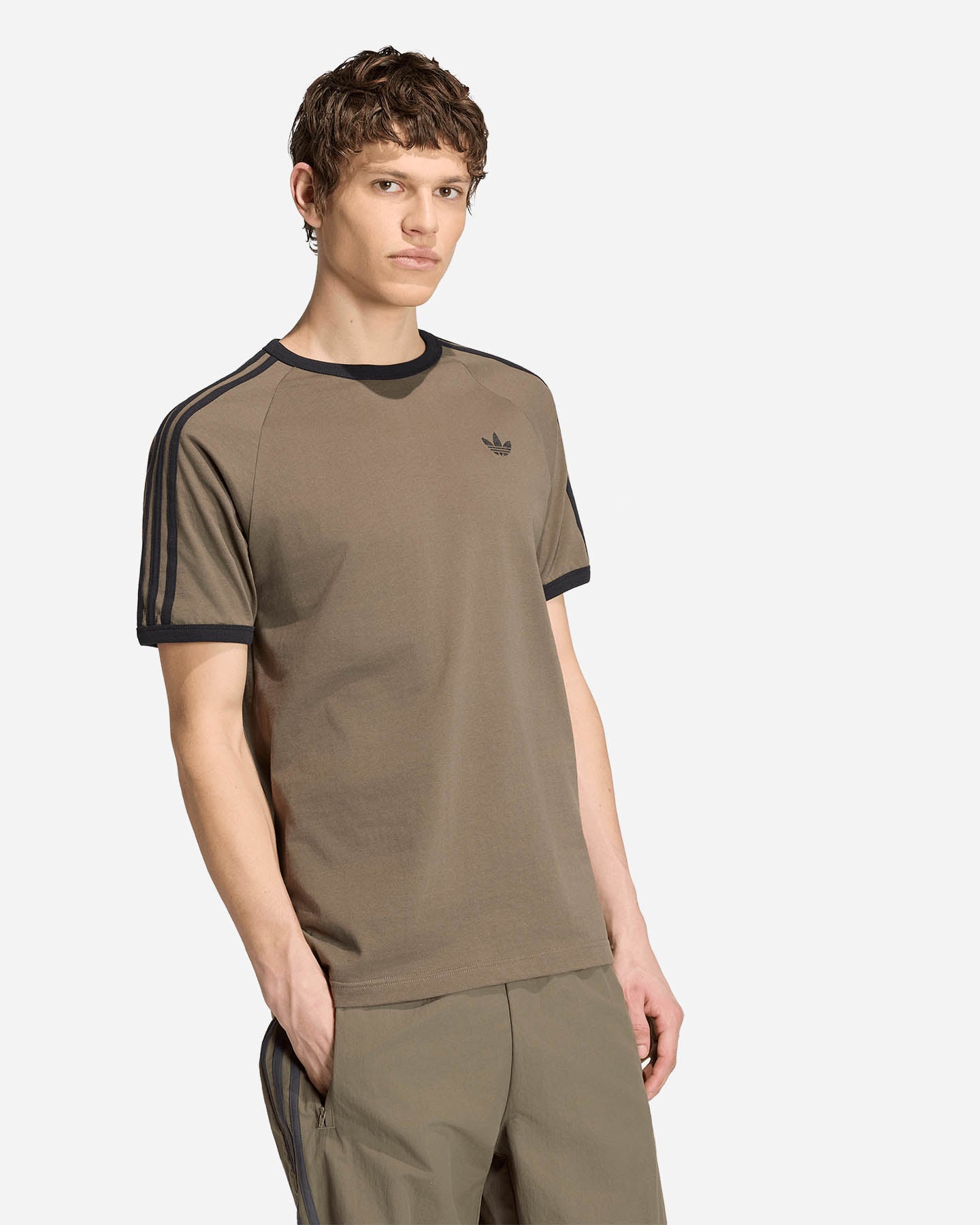 T-shirt ADIDAS ORIGINALS 3STRIPES M - Verde - 1 | Cisalfa Sport