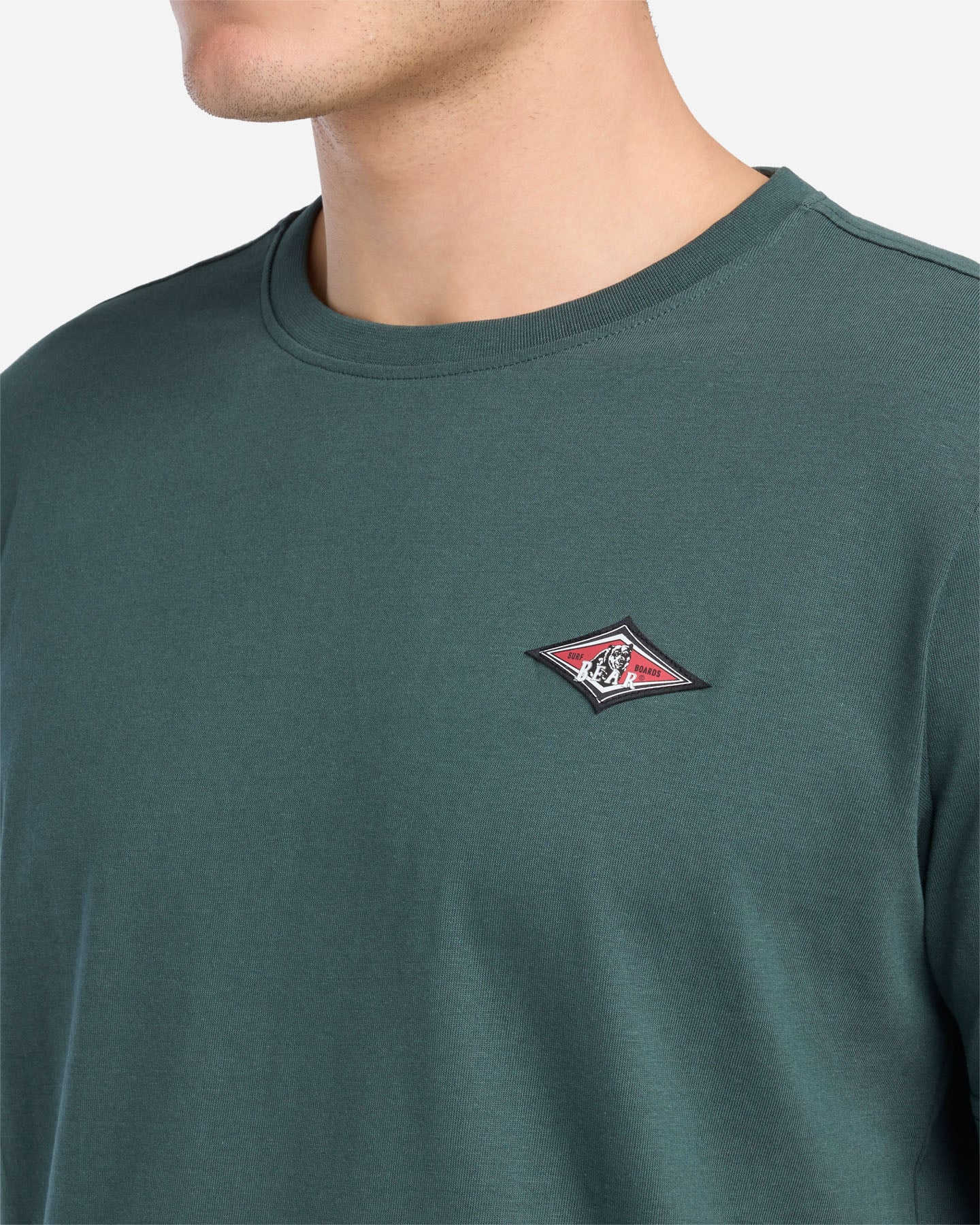 T-shirt BEAR ICONIC SURF M - Verde - 5 | Cisalfa Sport