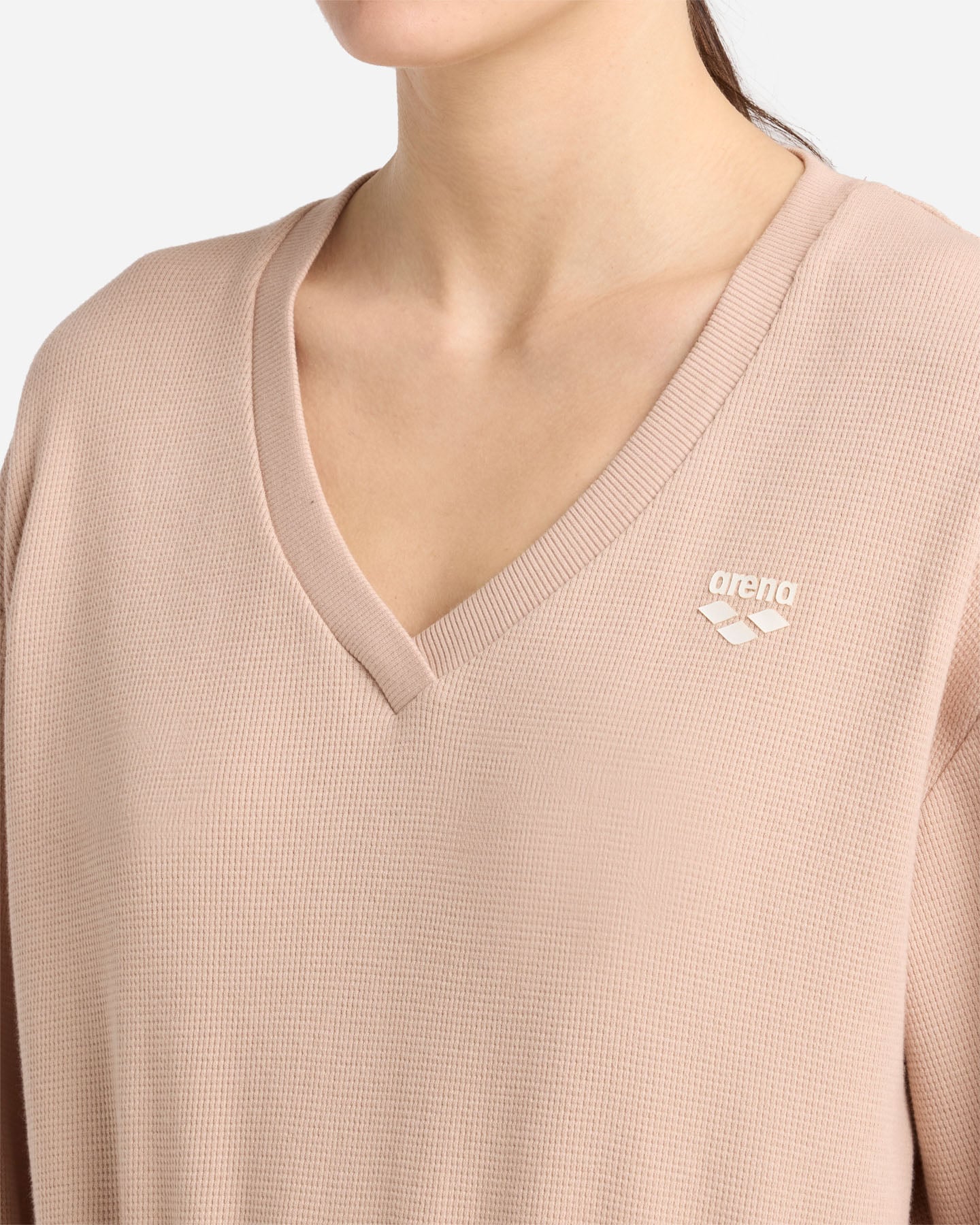 Felpa ARENA ATHLETIC ESSENTIAL W - Rosa - 5 | Cisalfa Sport