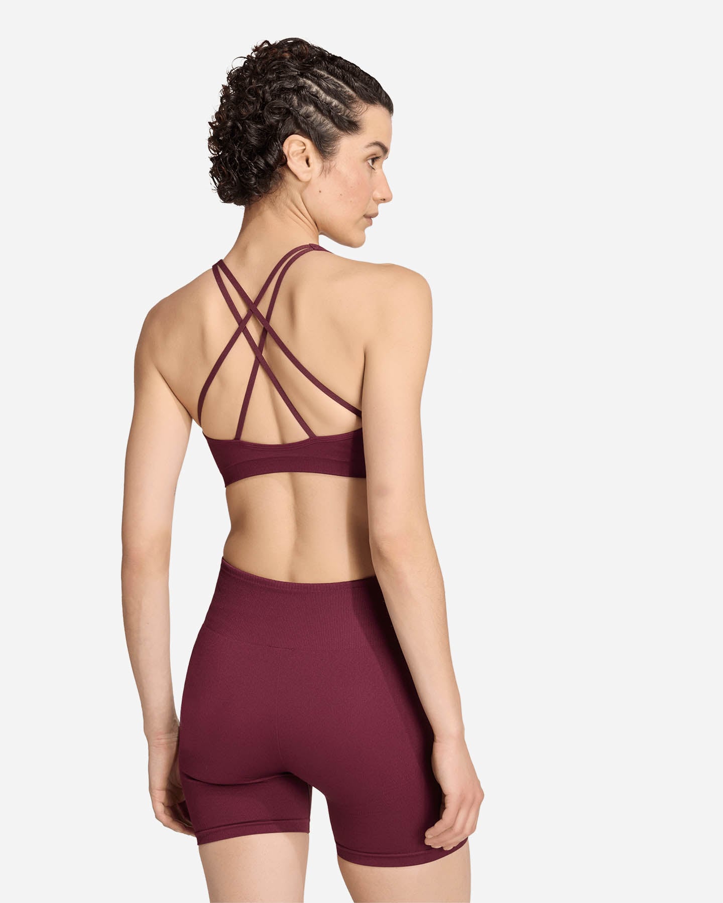 Bra training ADIDAS WORKOUT ESSENTIALS W - Marrone - 4 | Cisalfa Sport