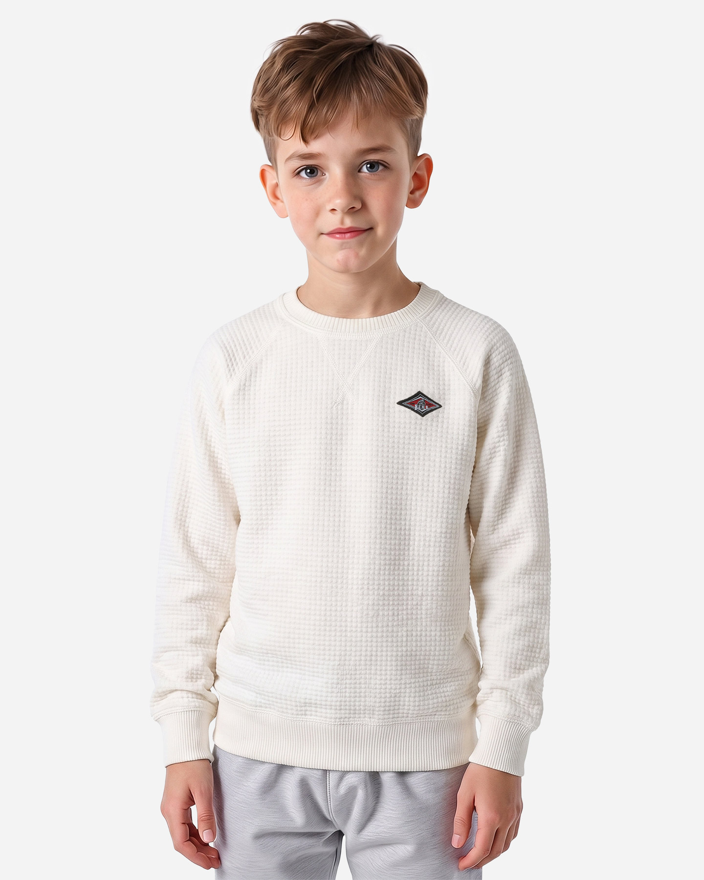 Maglione BEAR UNEARTHED NATURE JR - Bianco - 2 | Cisalfa Sport