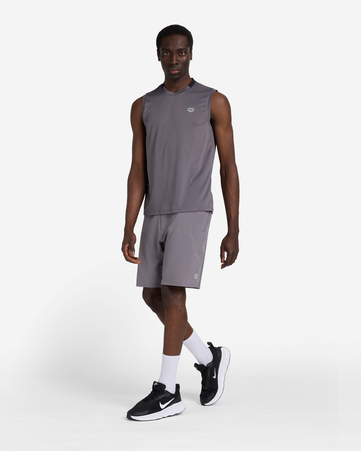 Canotta training ARENA ESSENTIAL MOVE M - Grigio - 2 | Cisalfa Sport