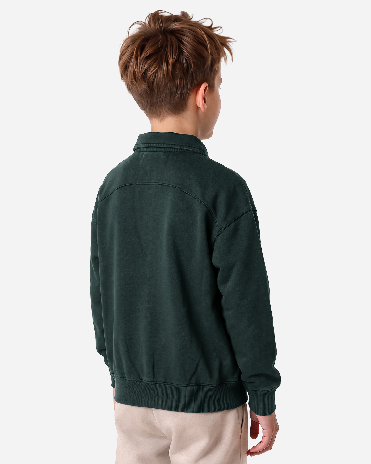 Felpa BEAR UNEARTHED NATURE JR - Verde - 3 | Cisalfa Sport