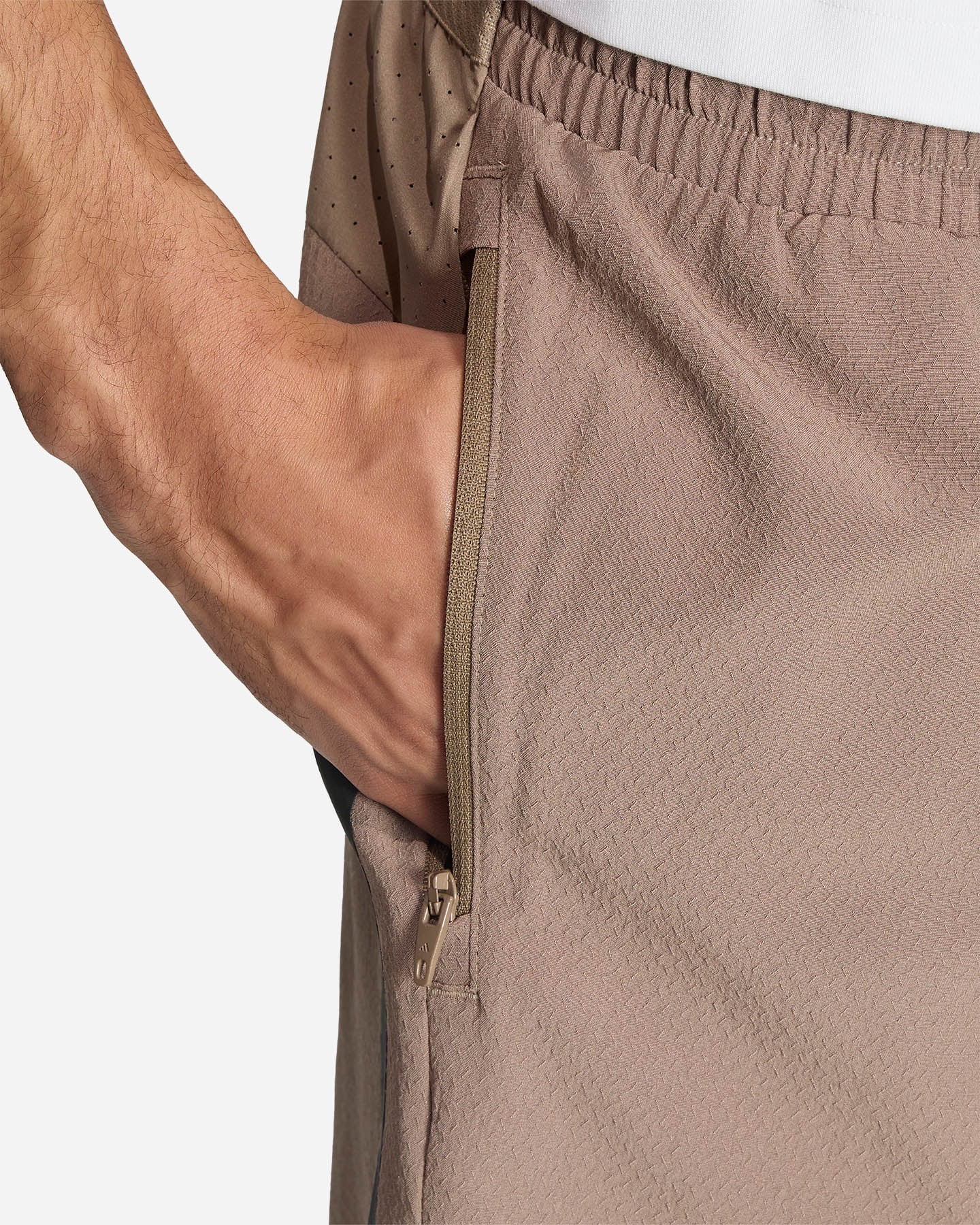 Pantalone training ADIDAS D4T 3STRIPES M - Marrone - 4 | Cisalfa Sport