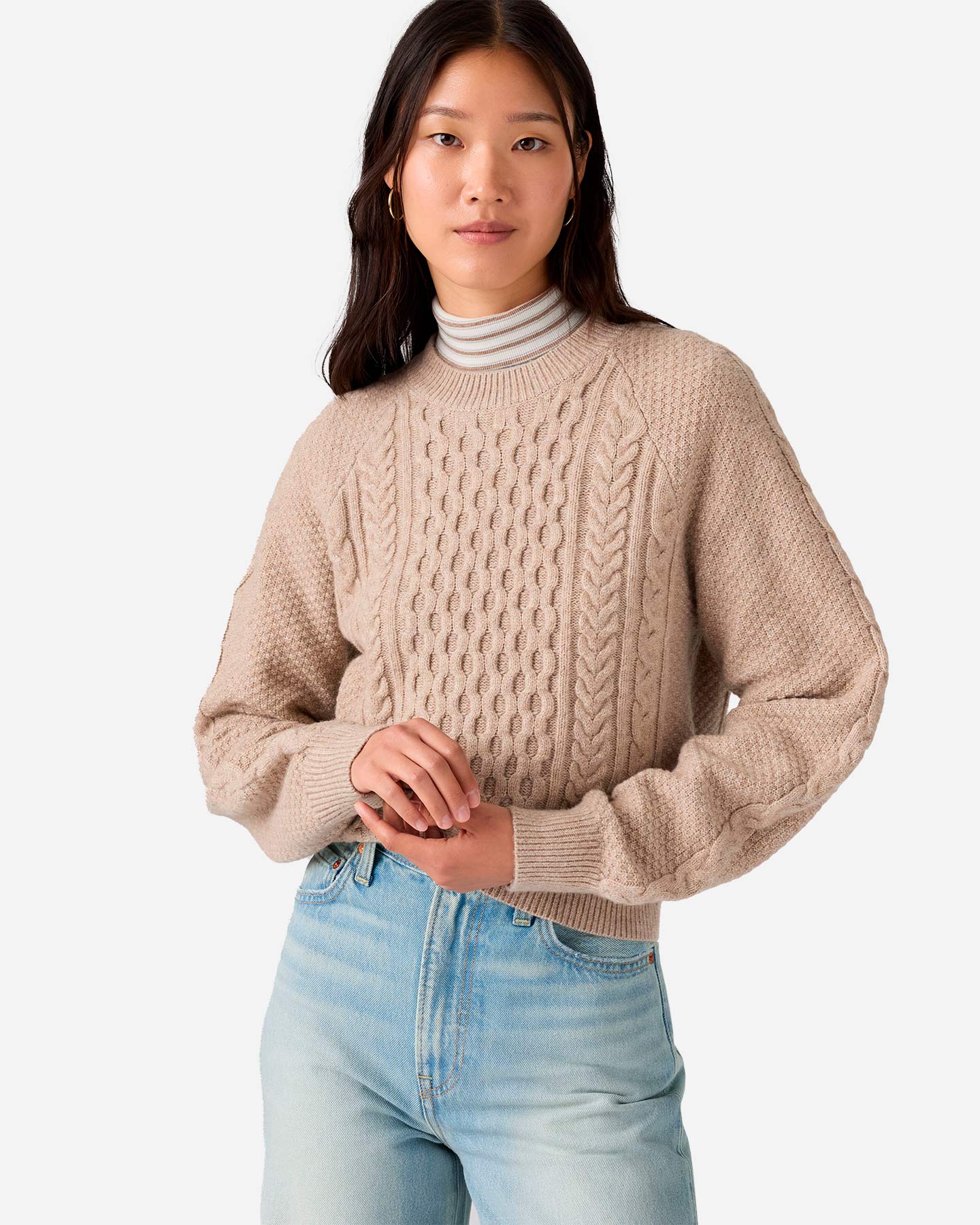 Maglione LEVI'S LOSANGHE W - Beige - 3 | Cisalfa Sport