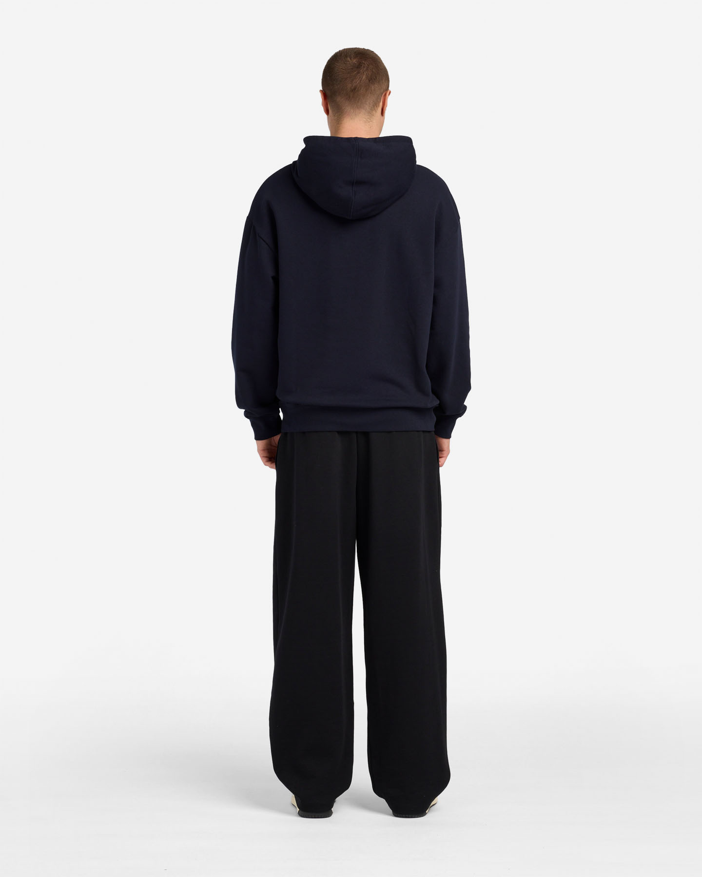 Felpa ABC BASIC ATHLETIC M - Blu Navy - 3 | Cisalfa Sport