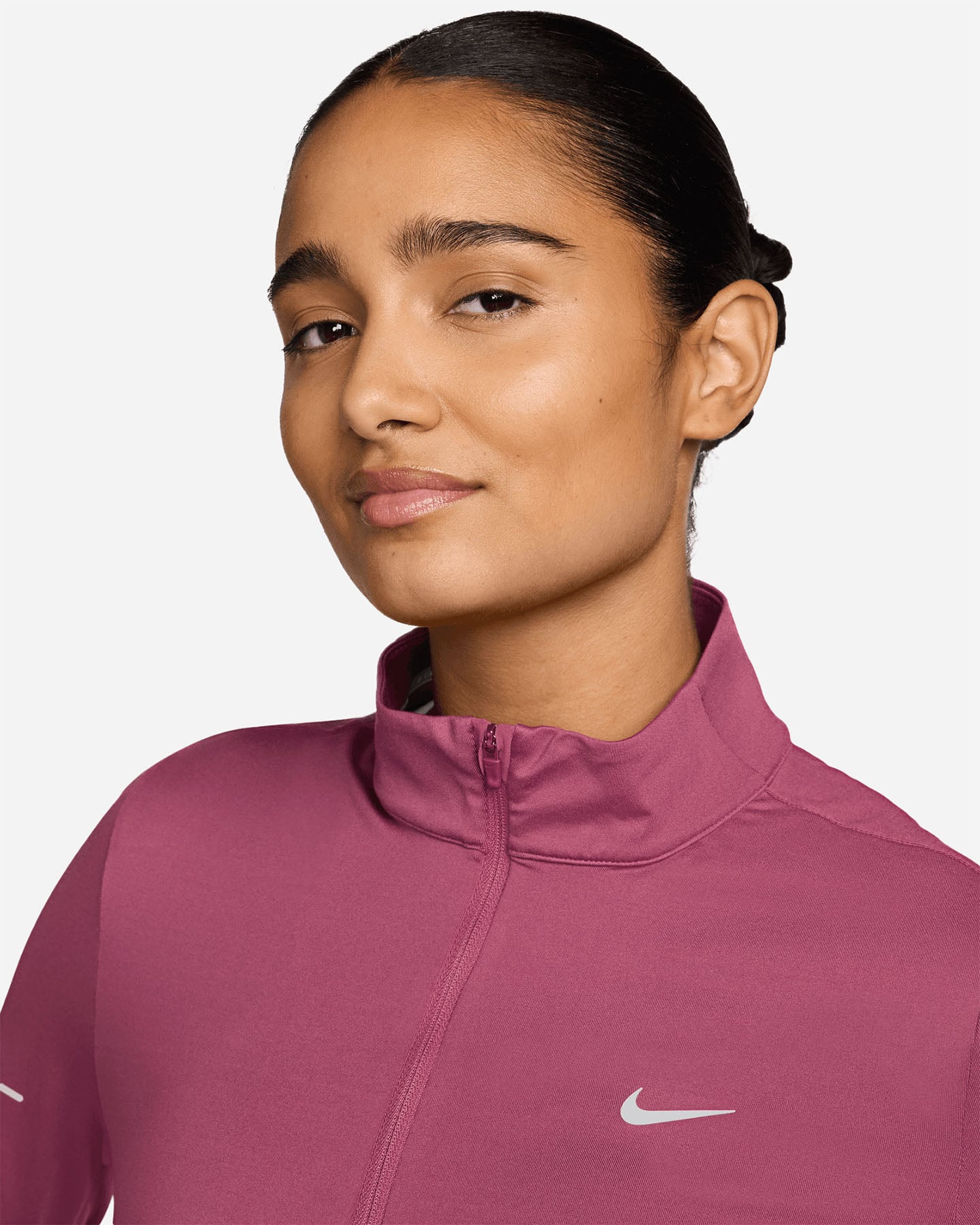 Maglia running NIKE SWIFT LS W - Viola - 2 | Cisalfa Sport