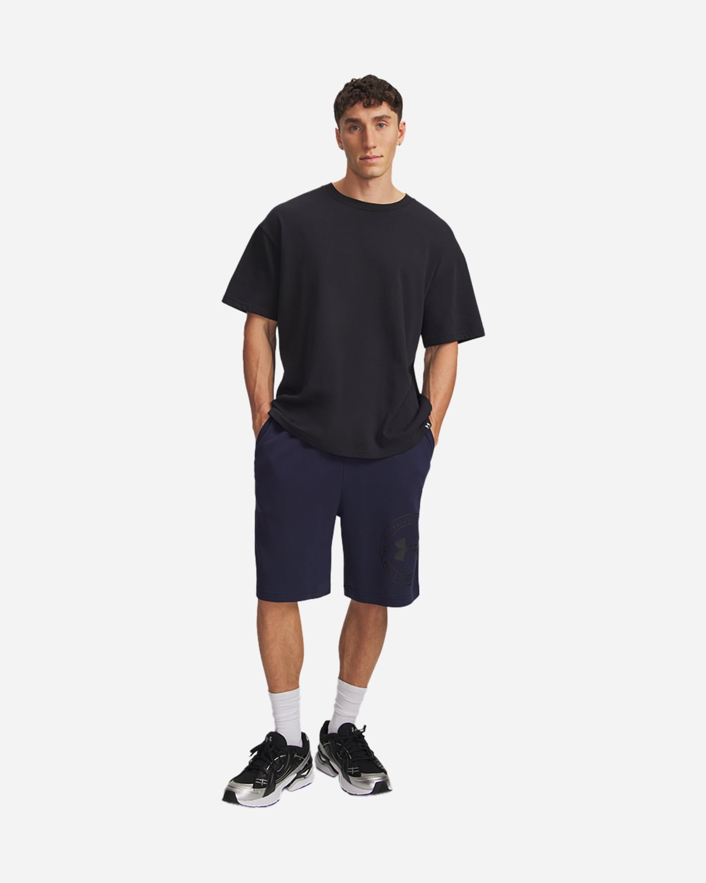 Pantaloncini UNDER ARMOUR GRAPHIC M - Blu Navy - 2 | Cisalfa Sport