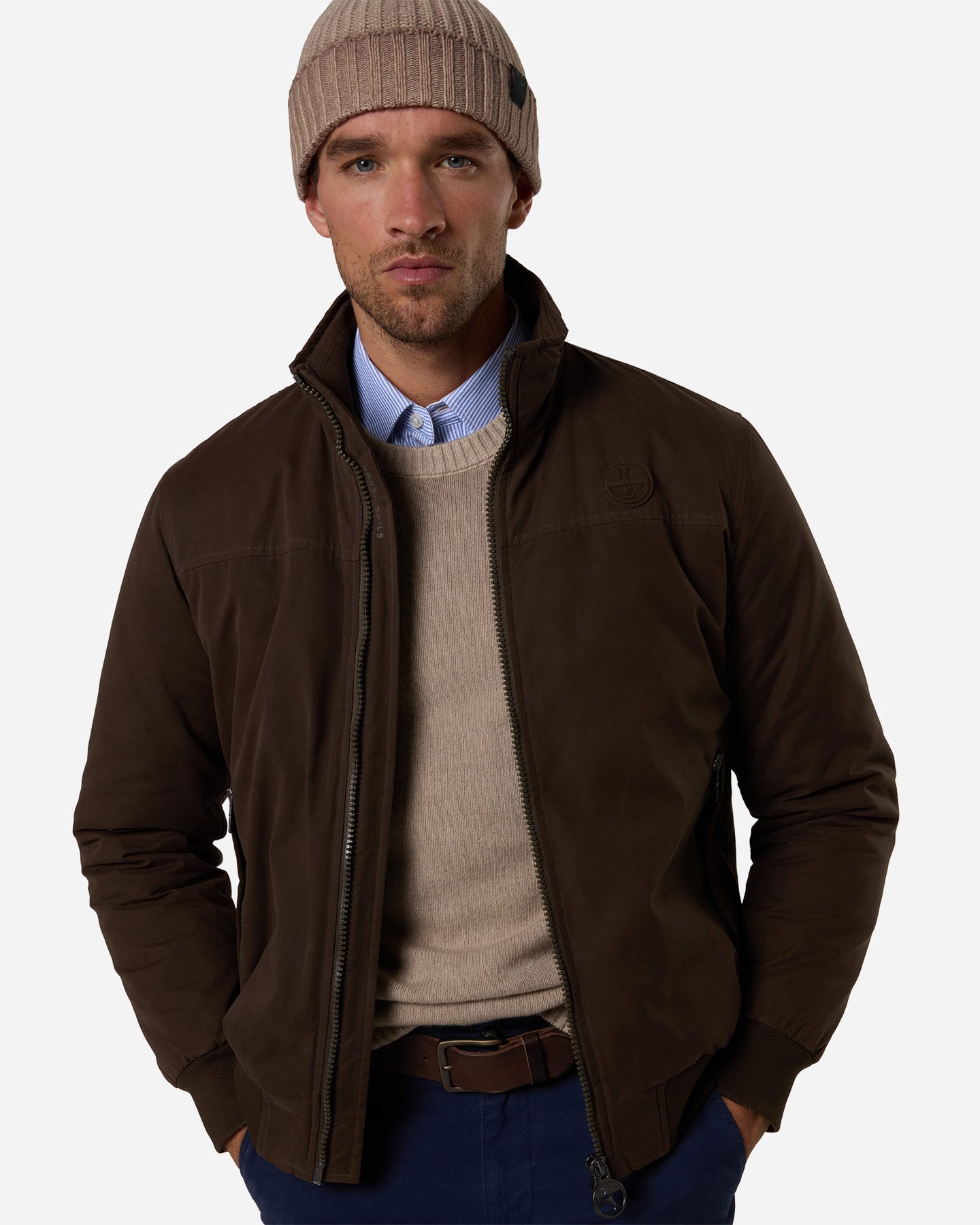 Giubbotto NORTH SAILS HARBOUR SAILOR M - Marrone - 4 | Cisalfa Sport