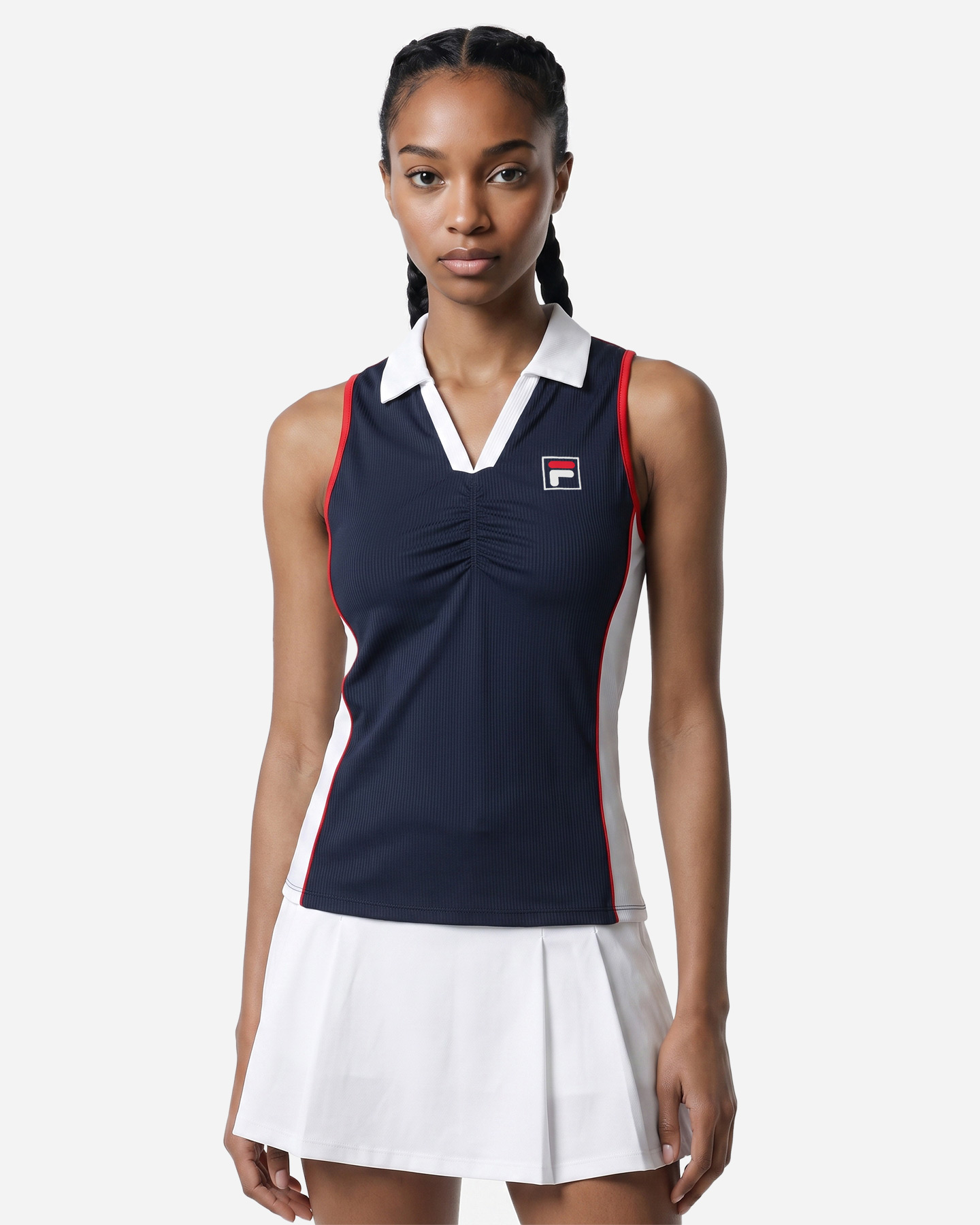 Polo tennis FILA COURT LEGACY W - Blu - 2 | Cisalfa Sport