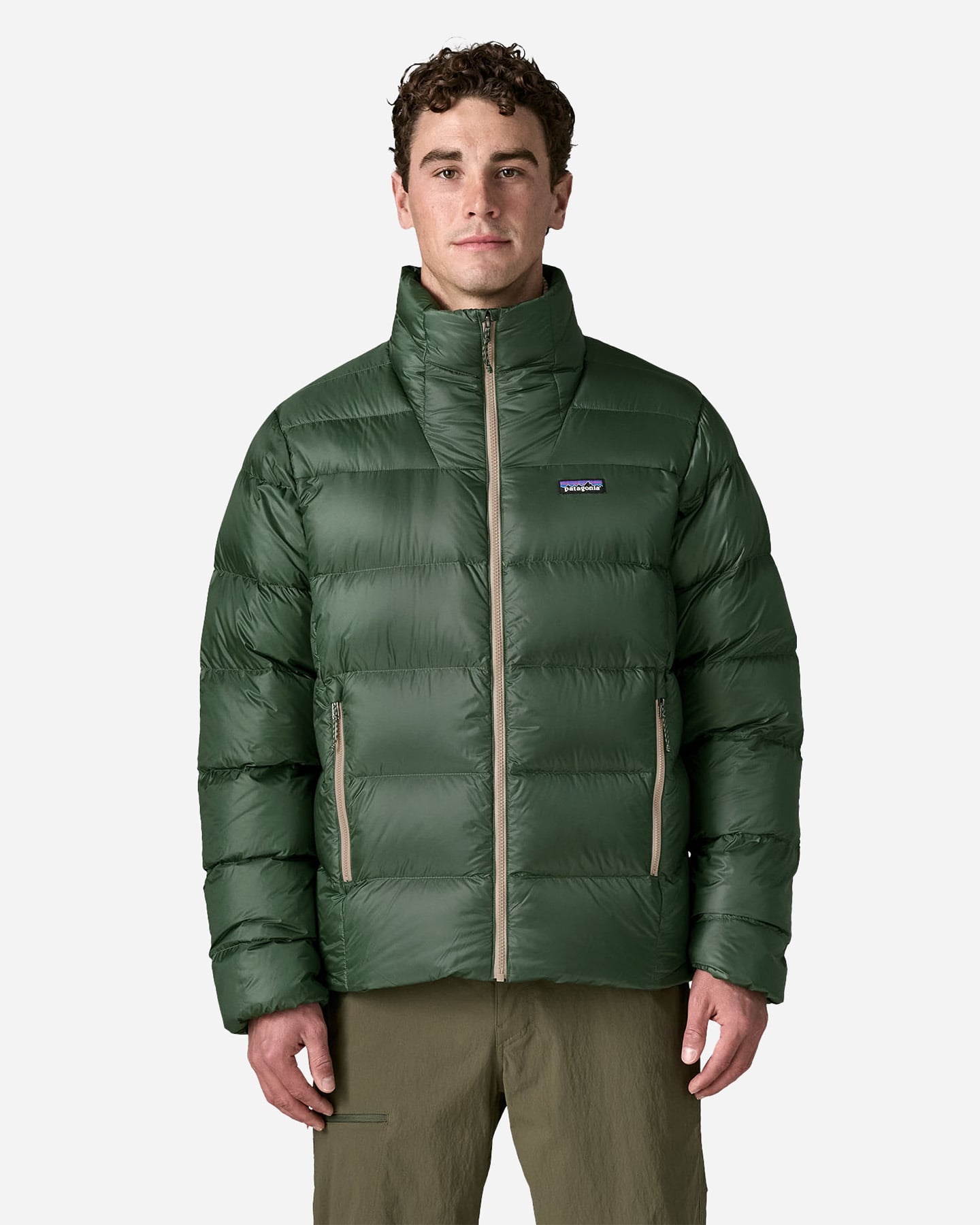Piumino PATAGONIA FITZ ROY DOWN M - Verde - 1 | Cisalfa Sport