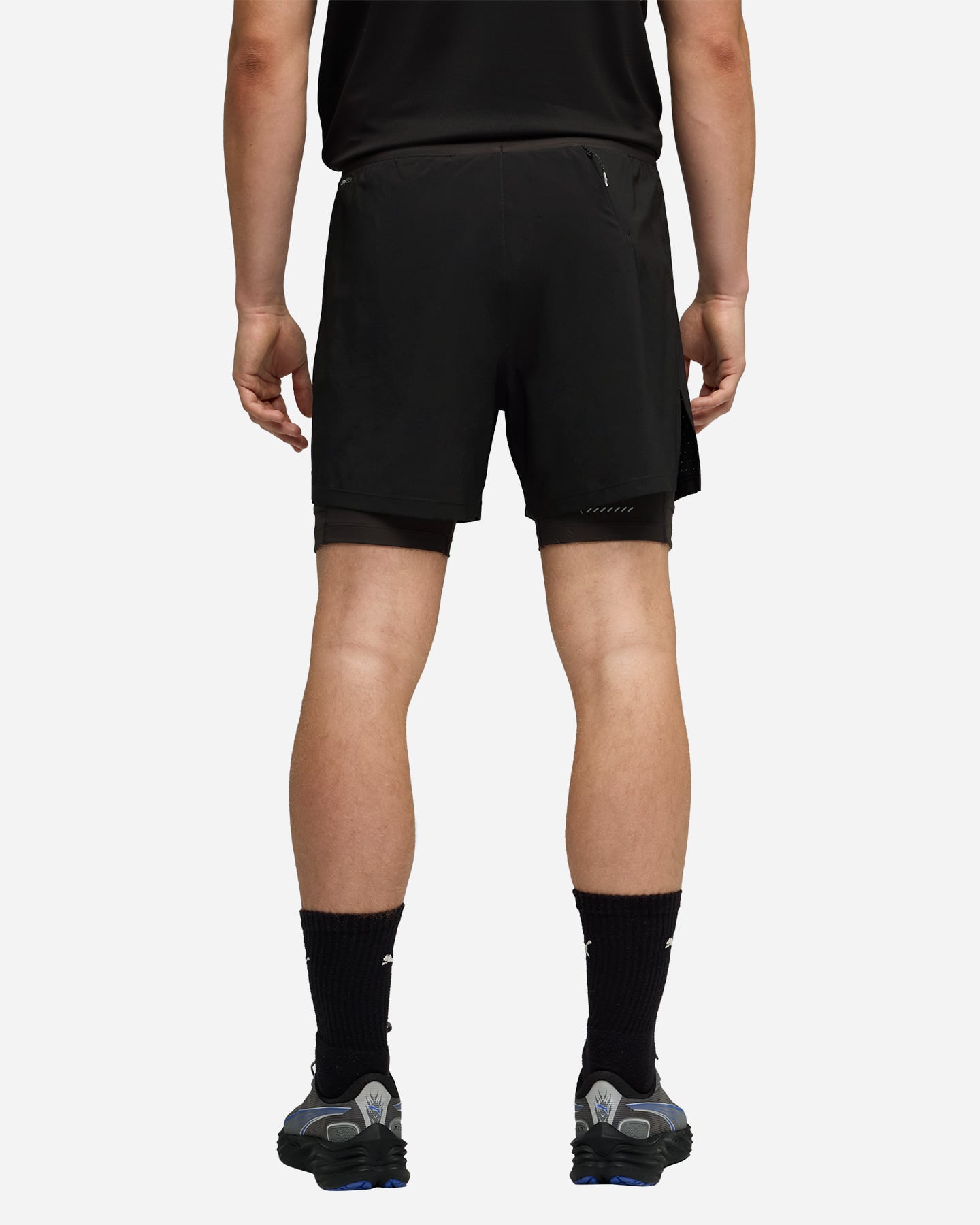 Short running PUMA DREAMRUN 2IN1 M - Nero - 3 | Cisalfa Sport