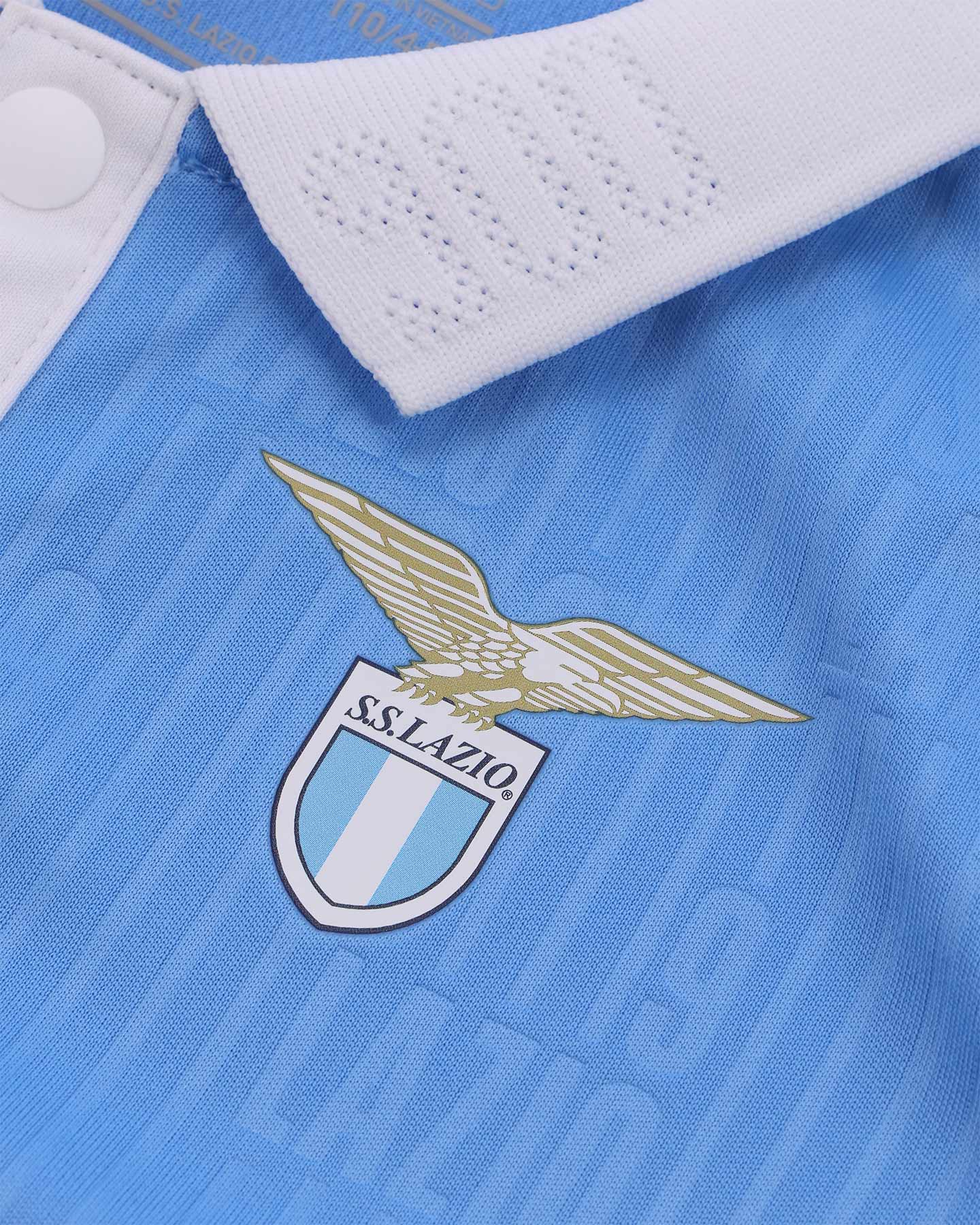 Abbigliamento calcio ufficiale MIZUNO MINIKIT LAZIO HOME 26-27 JR - Color mix - 4 | Cisalfa Sport
